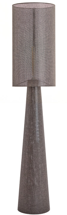 Light & Living Vloerlamp 'Micky' Linnenlook, 180cm, kleur Bruin