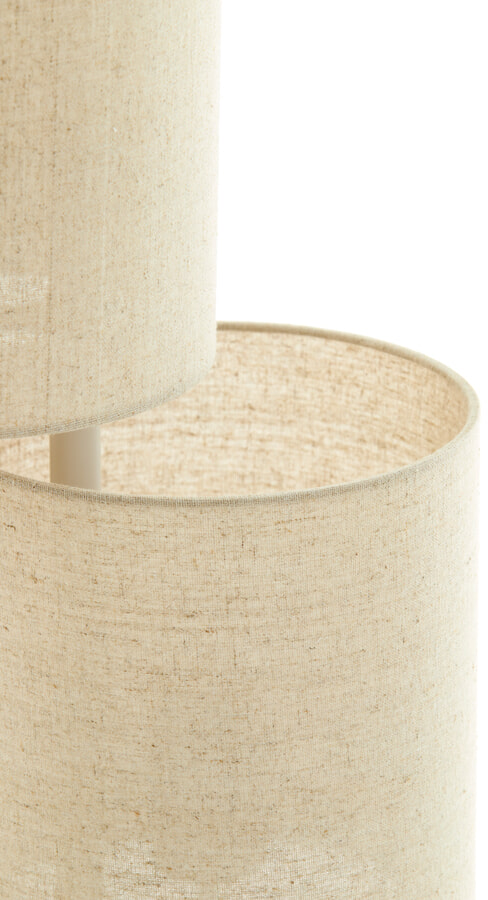 Light & Living Vloerlamp 'Benigno' Linnen, 5-lamps