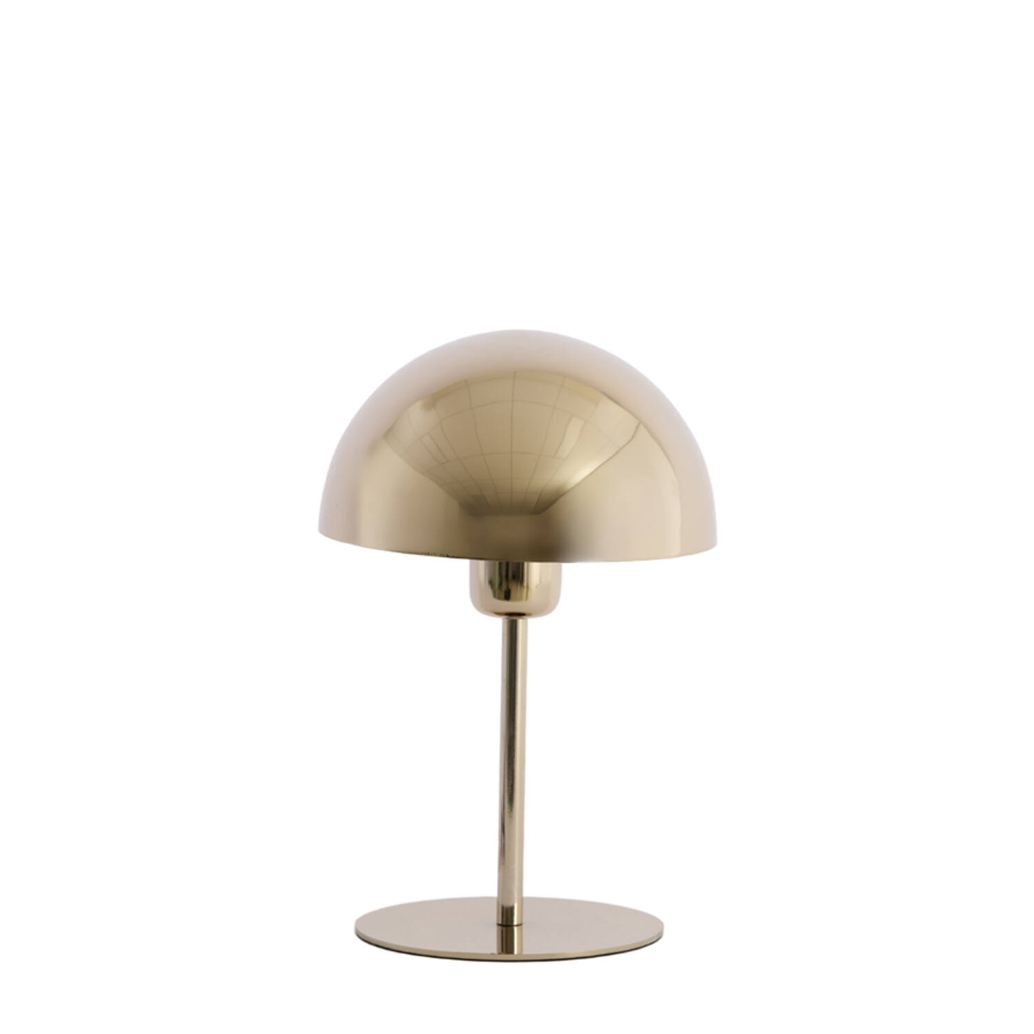 Light & Living Tafellamp Cedillo Metaal, 28cm - Licht Goud - Rond
