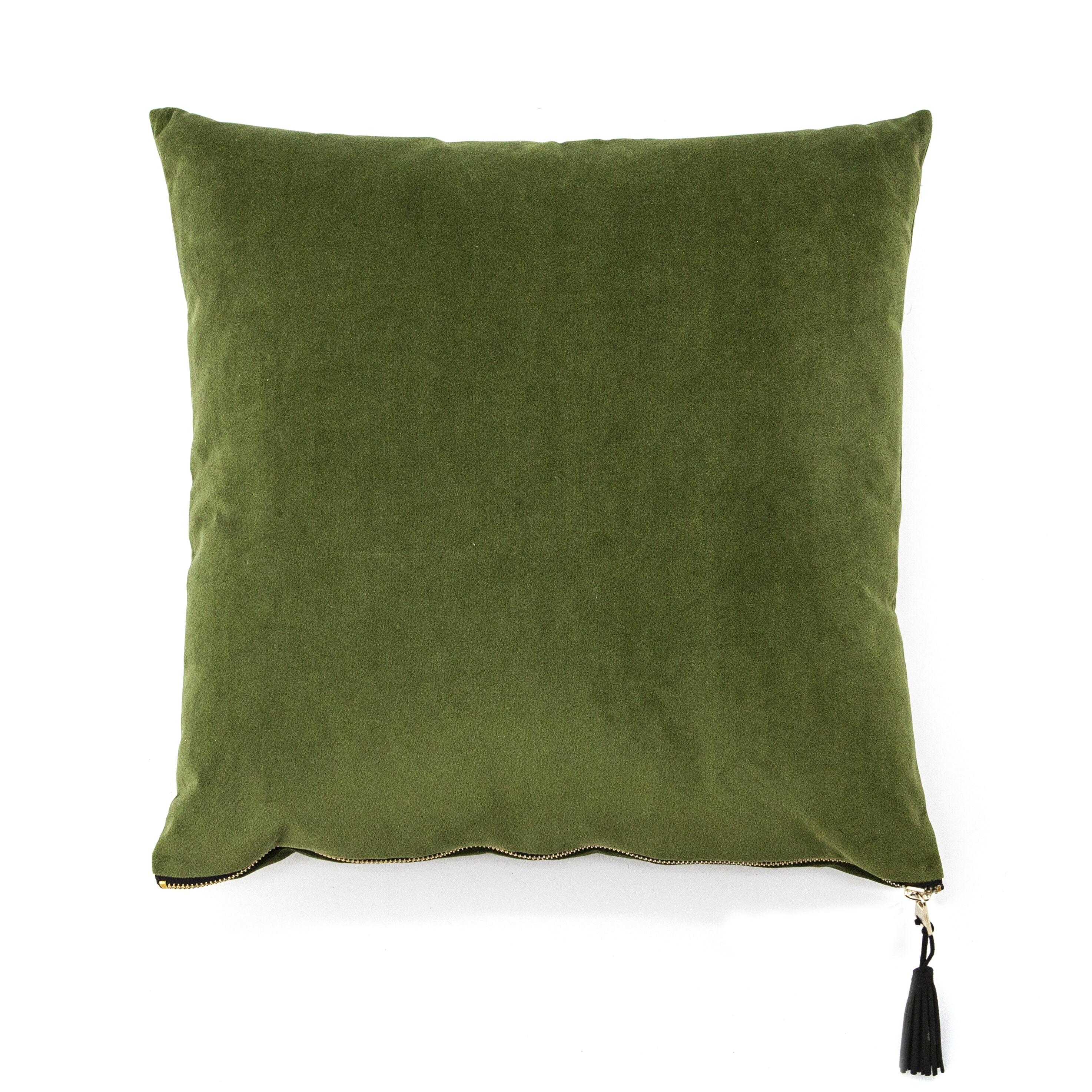 By-Boo Kussen 'Stuart' 45 x 45cm, kleur Groen By-Boo Kussen 'Stuart' 45 x 45cm, kleur Groen