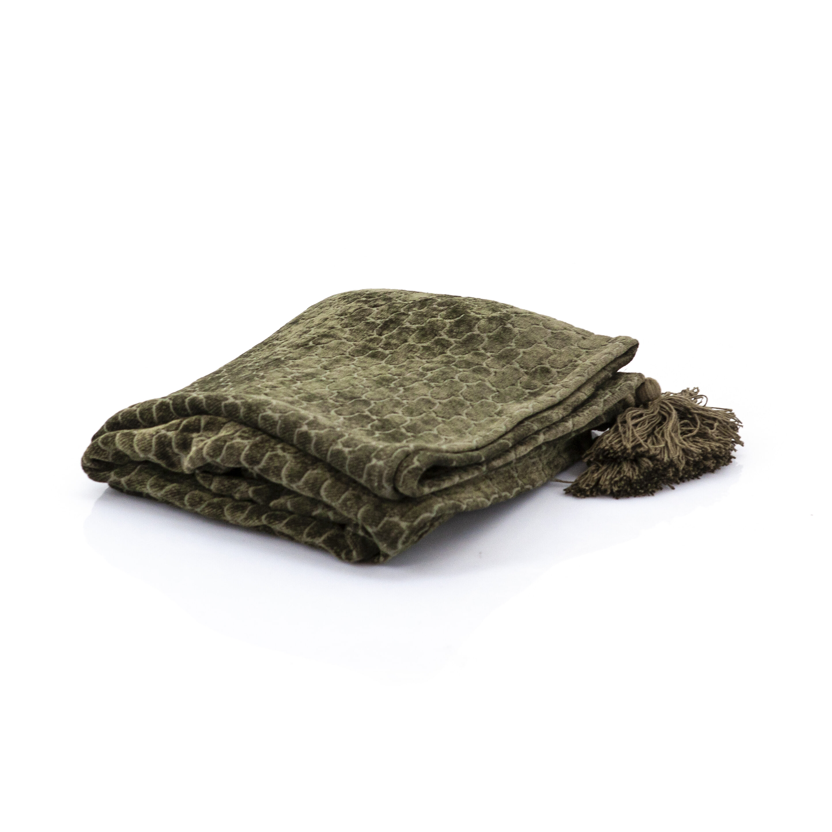 By-Boo Plaid 'Mercy', kleur Groen By-Boo Plaid 'Mercy', kleur Groen