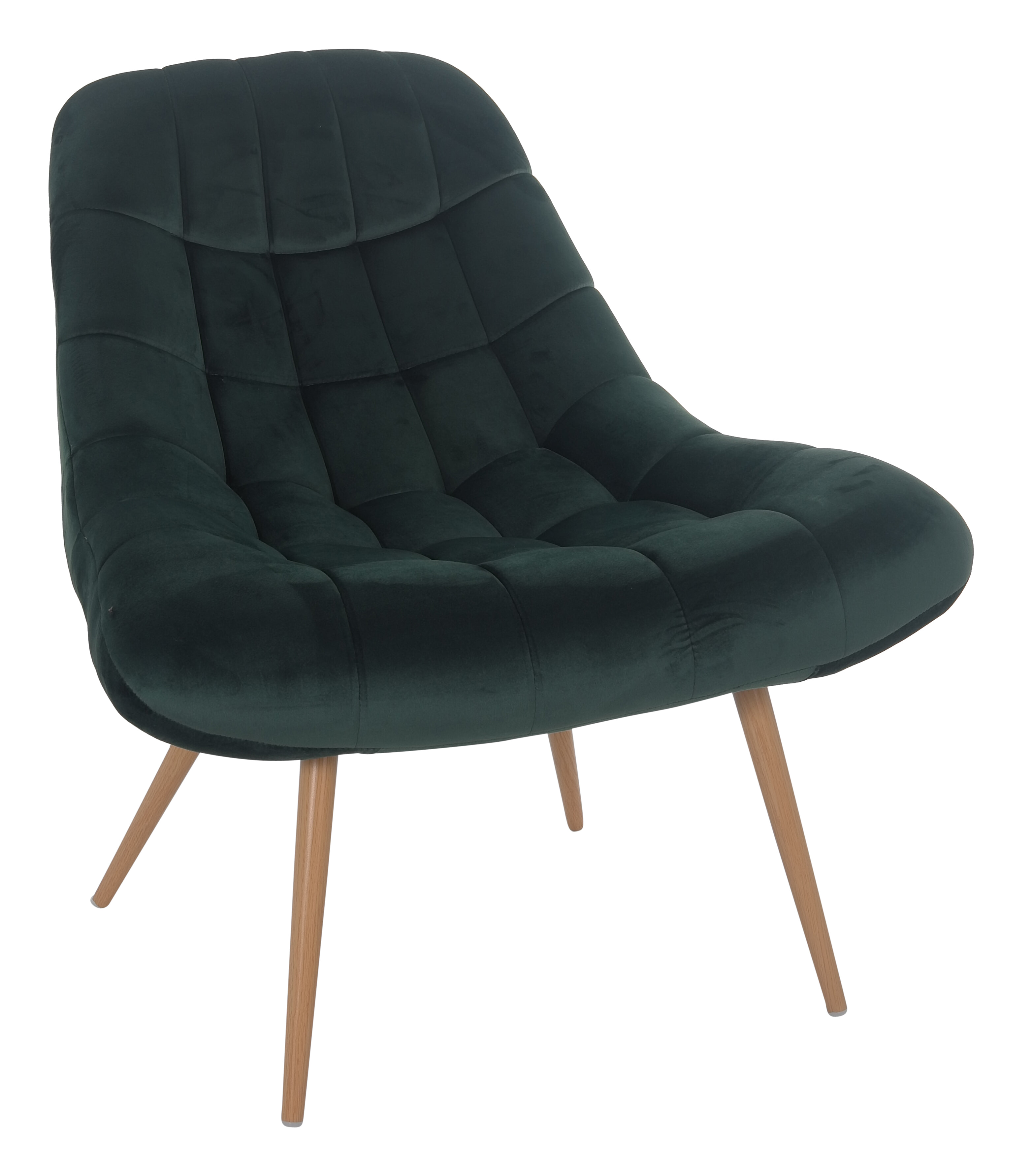 Artistiq Fauteuil 'Jurre' Velvet, kleur Groen
