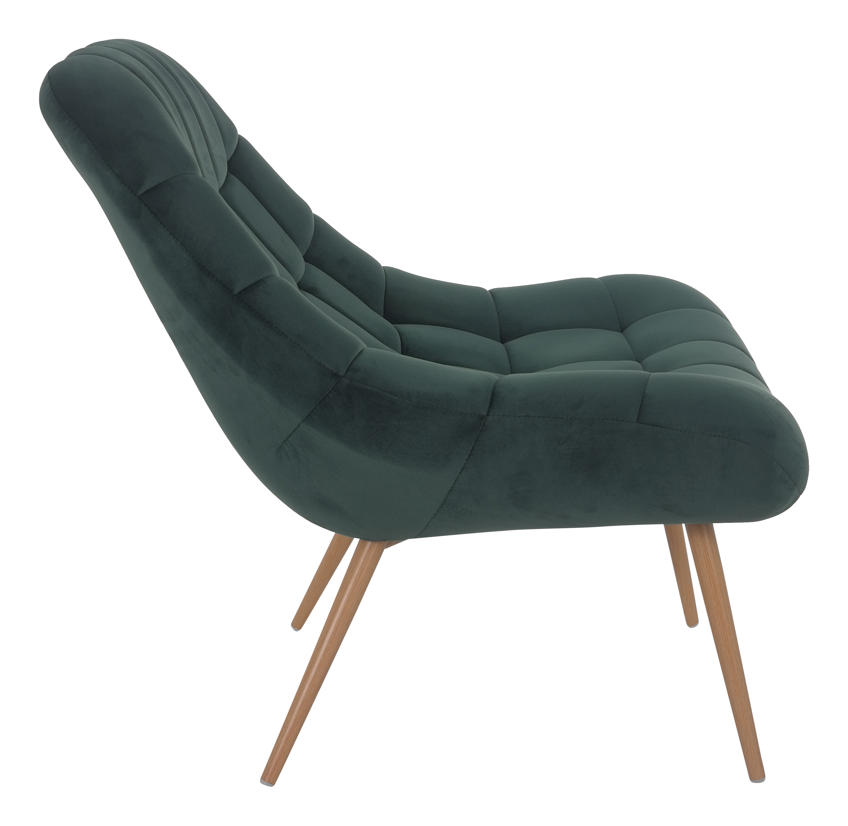 Artistiq Fauteuil 'Jurre' Velvet, kleur Groen