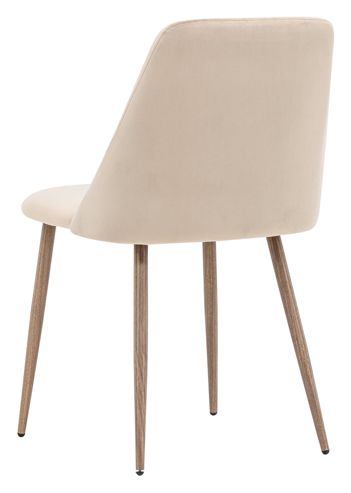 Nohr Eetkamerstoel 'Denon' Velvet, kleur Bruin