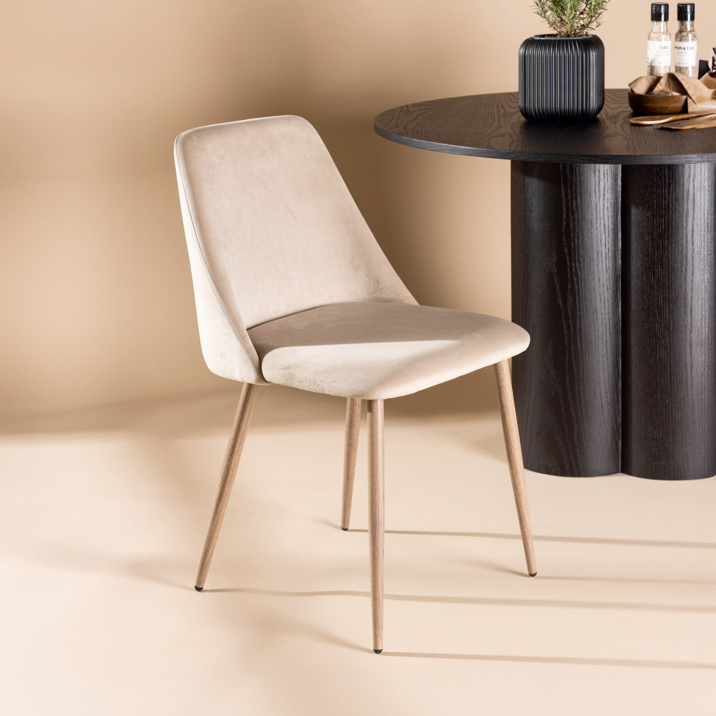 Nohr Eetkamerstoel 'Denon' Velvet