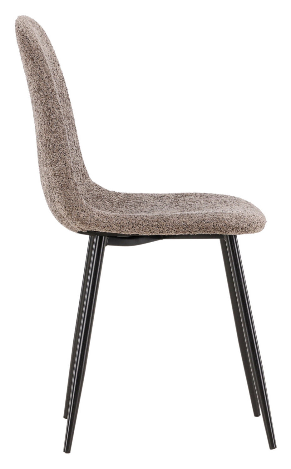 Nohr Eetkamerstoel 'Austina' Bouclé, kleur Grijs