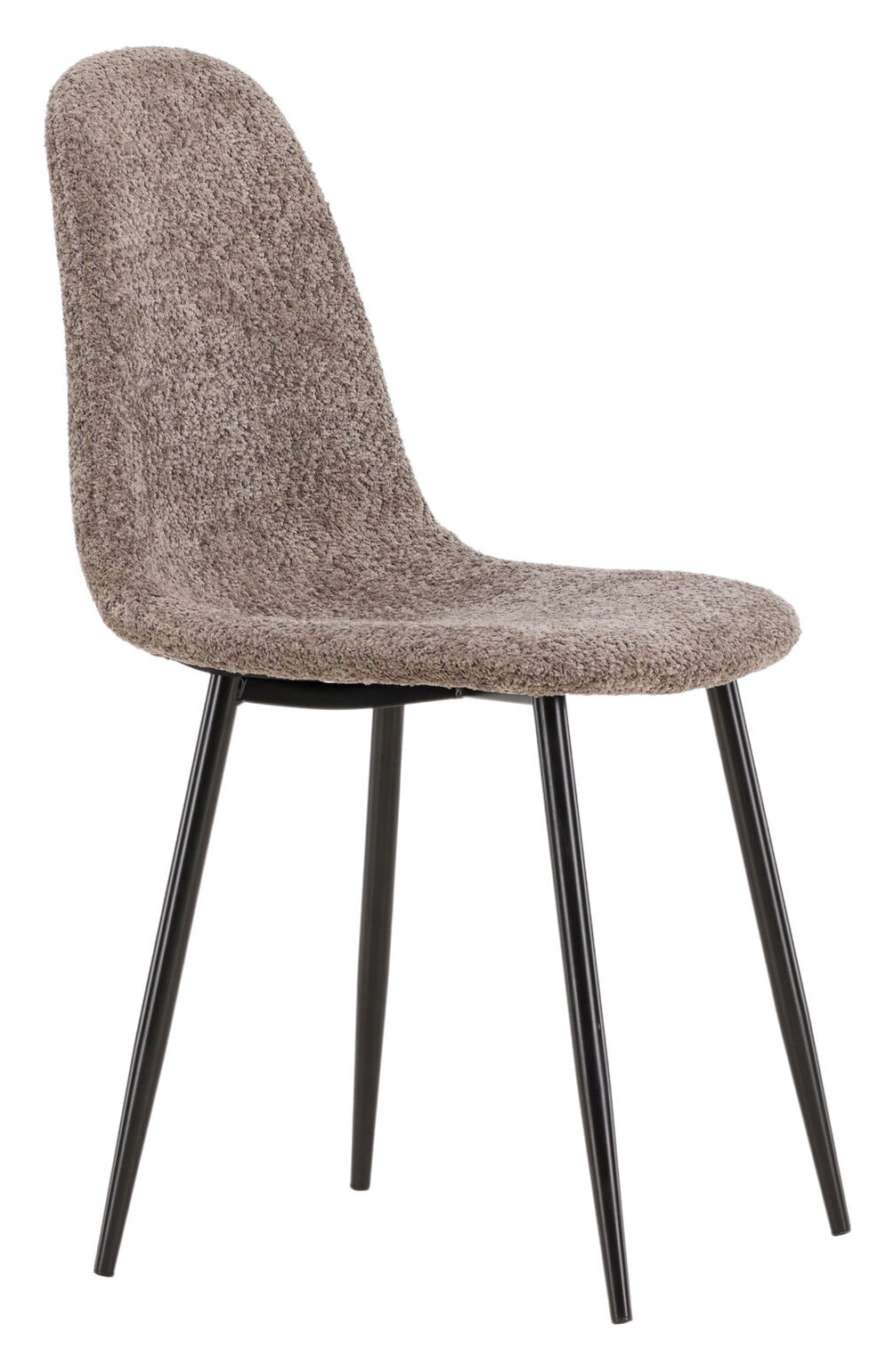 Nohr Eetkamerstoel 'Austina' Bouclé, kleur Grijs