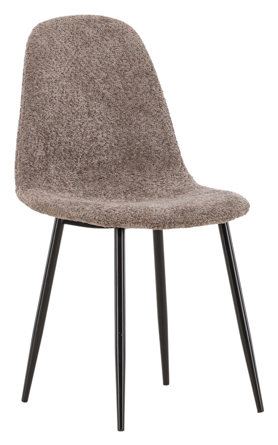 Nohr Eetkamerstoel 'Austina' Bouclé, kleur Grijs