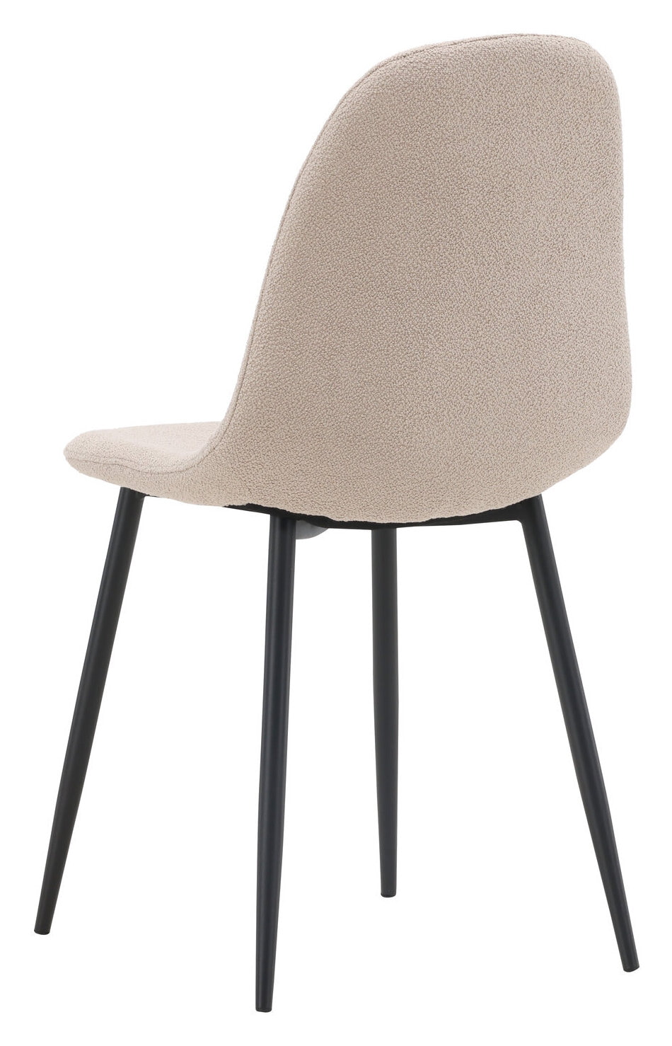 Nohr Eetkamerstoel 'Austina' Bouclé, kleur Beige