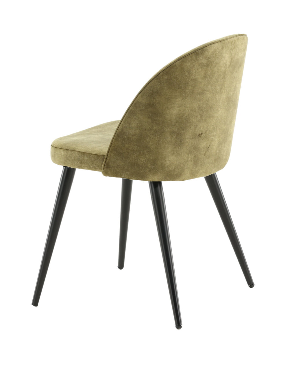 Nohr Eetkamerstoel 'Amon' Velvet, kleur Groen