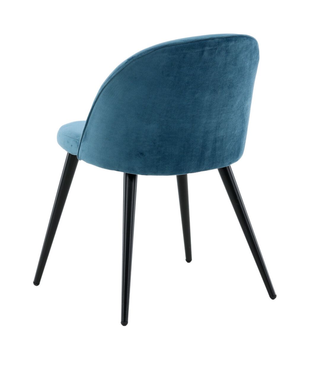 Nohr Eetkamerstoel 'Amon' Velvet, kleur Blauw