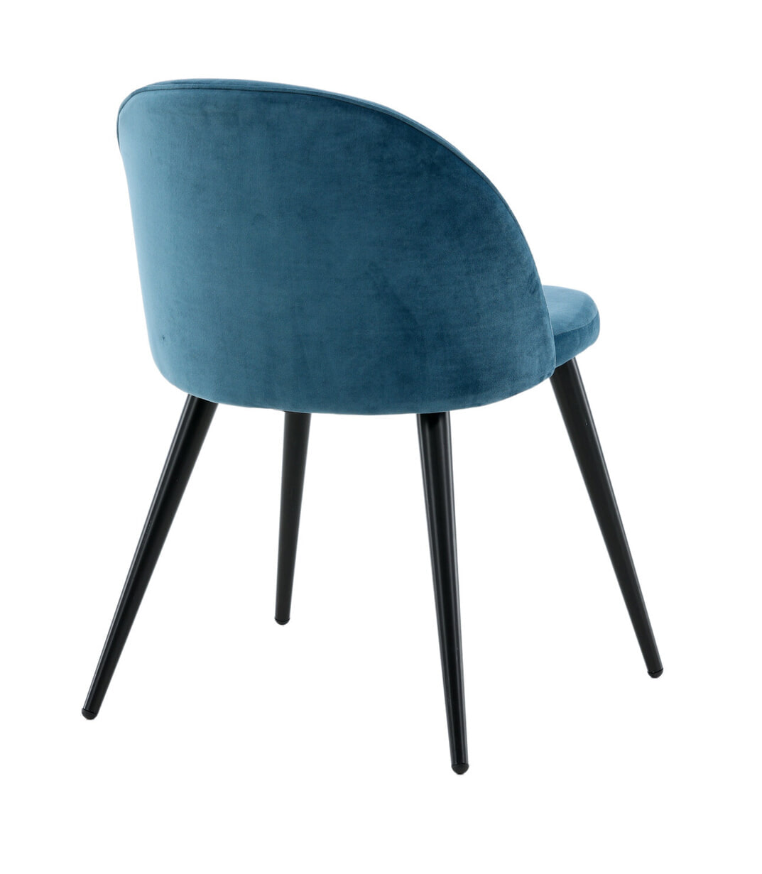 Nohr Eetkamerstoel 'Amon' Velvet, kleur Blauw