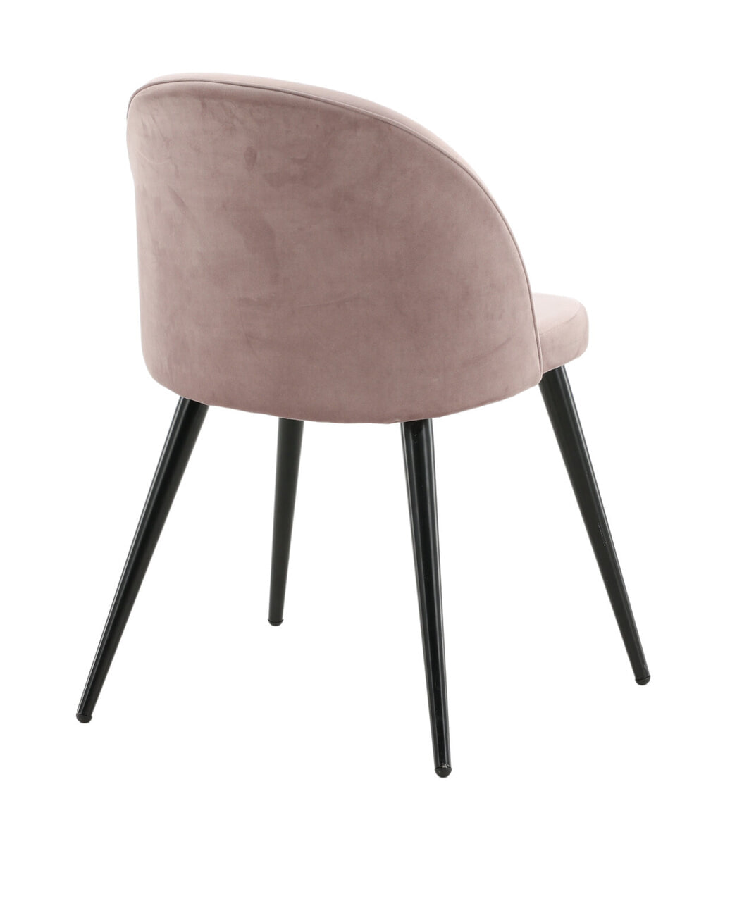 Nohr Eetkamerstoel 'Amon' Velvet, kleur Oudroze