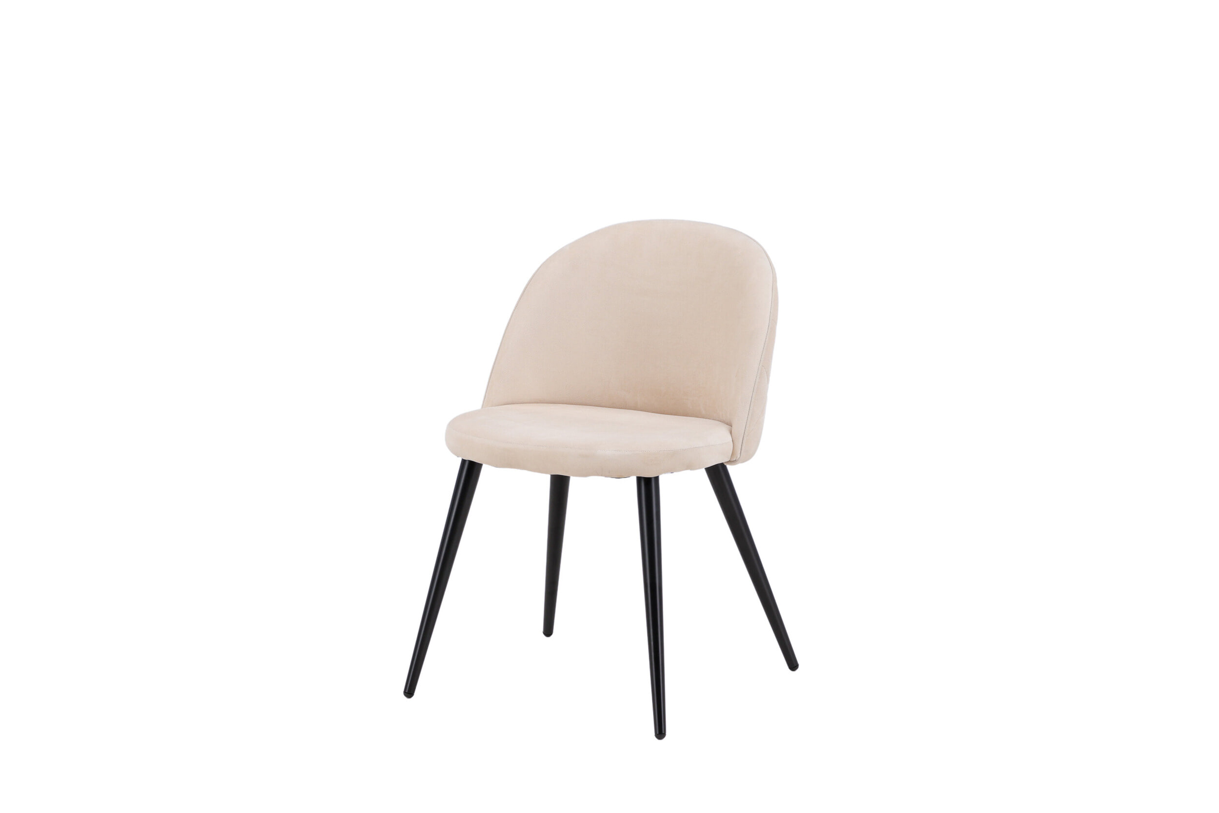 Nohr Eetkamerstoel 'Amon' Velvet, kleur Beige