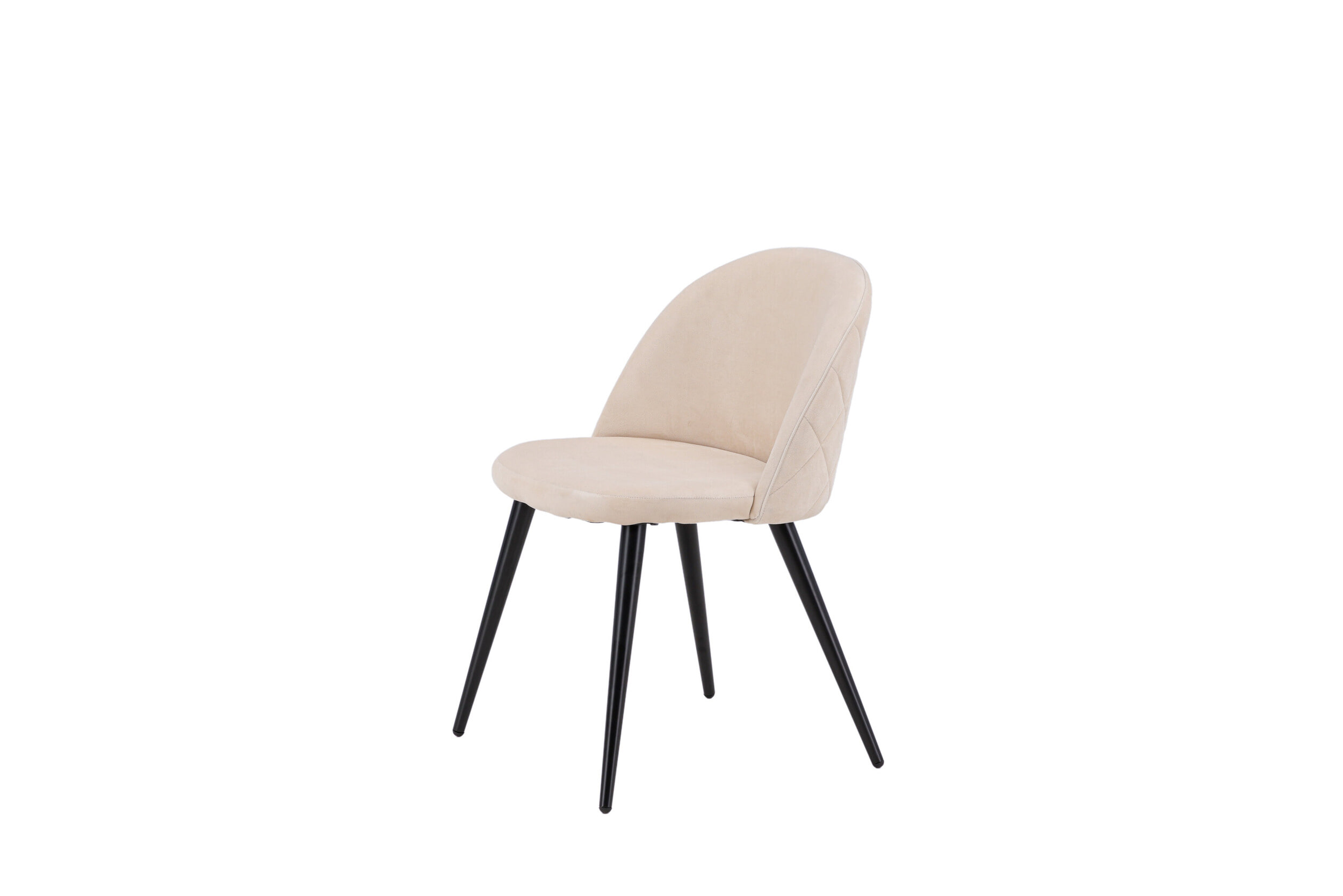 Nohr Eetkamerstoel 'Amon' Velvet, kleur Beige