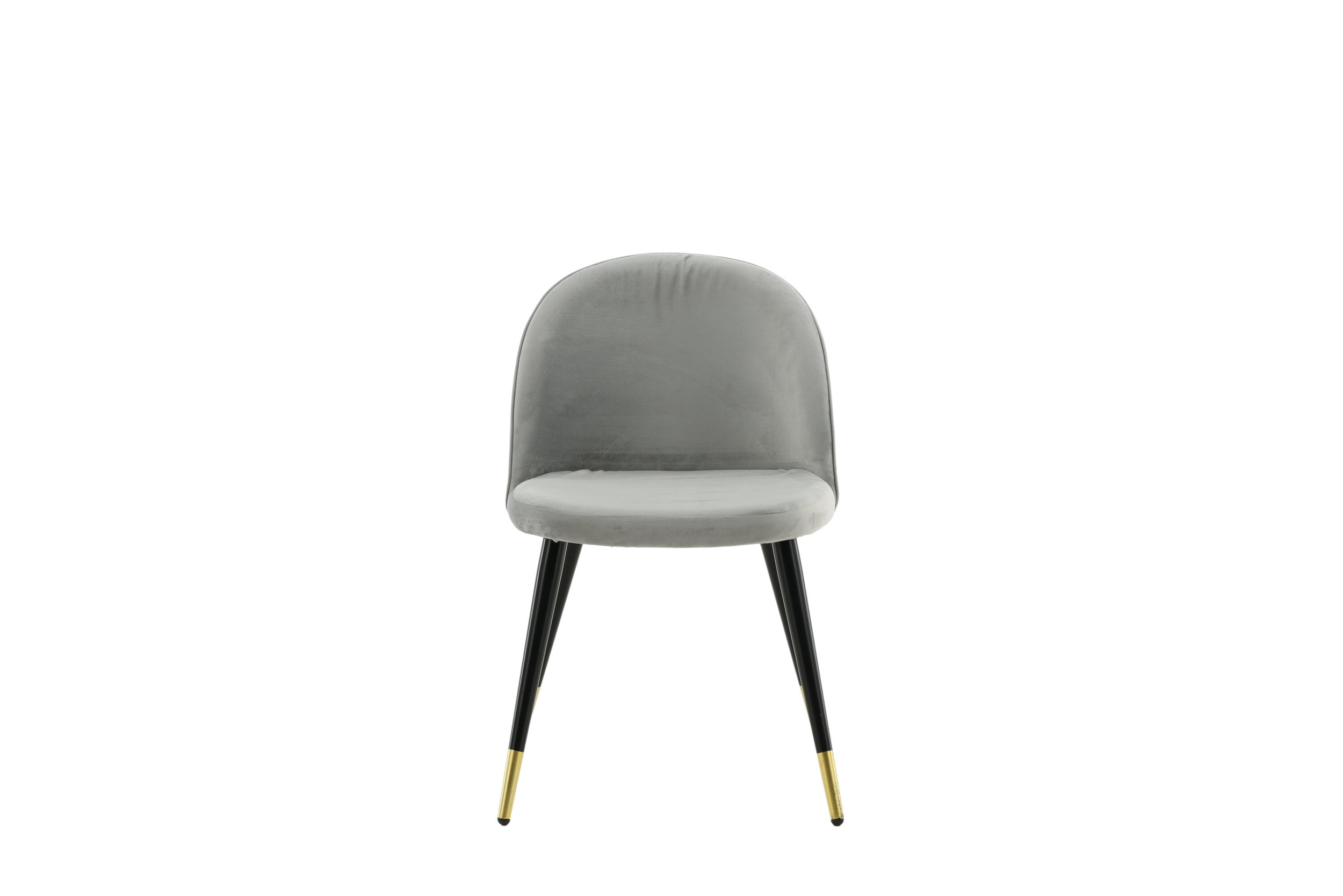 Nohr Eetkamerstoel 'Amon' Velvet, kleur Grijs