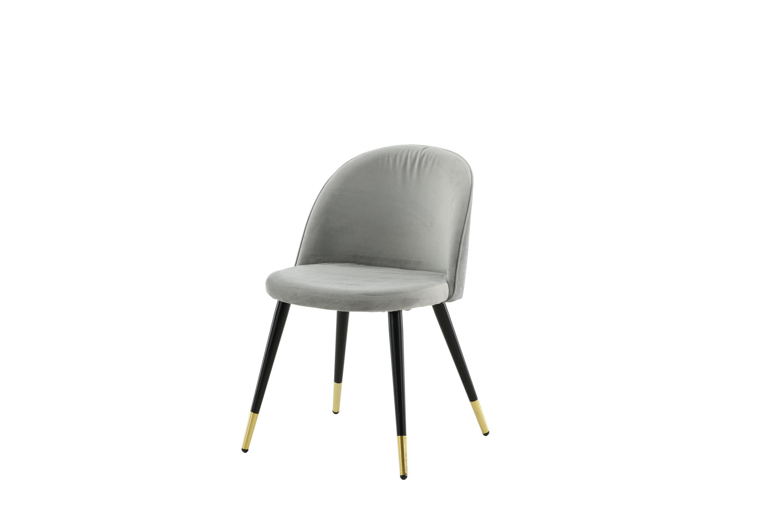Nohr Eetkamerstoel 'Amon' Velvet, kleur Grijs