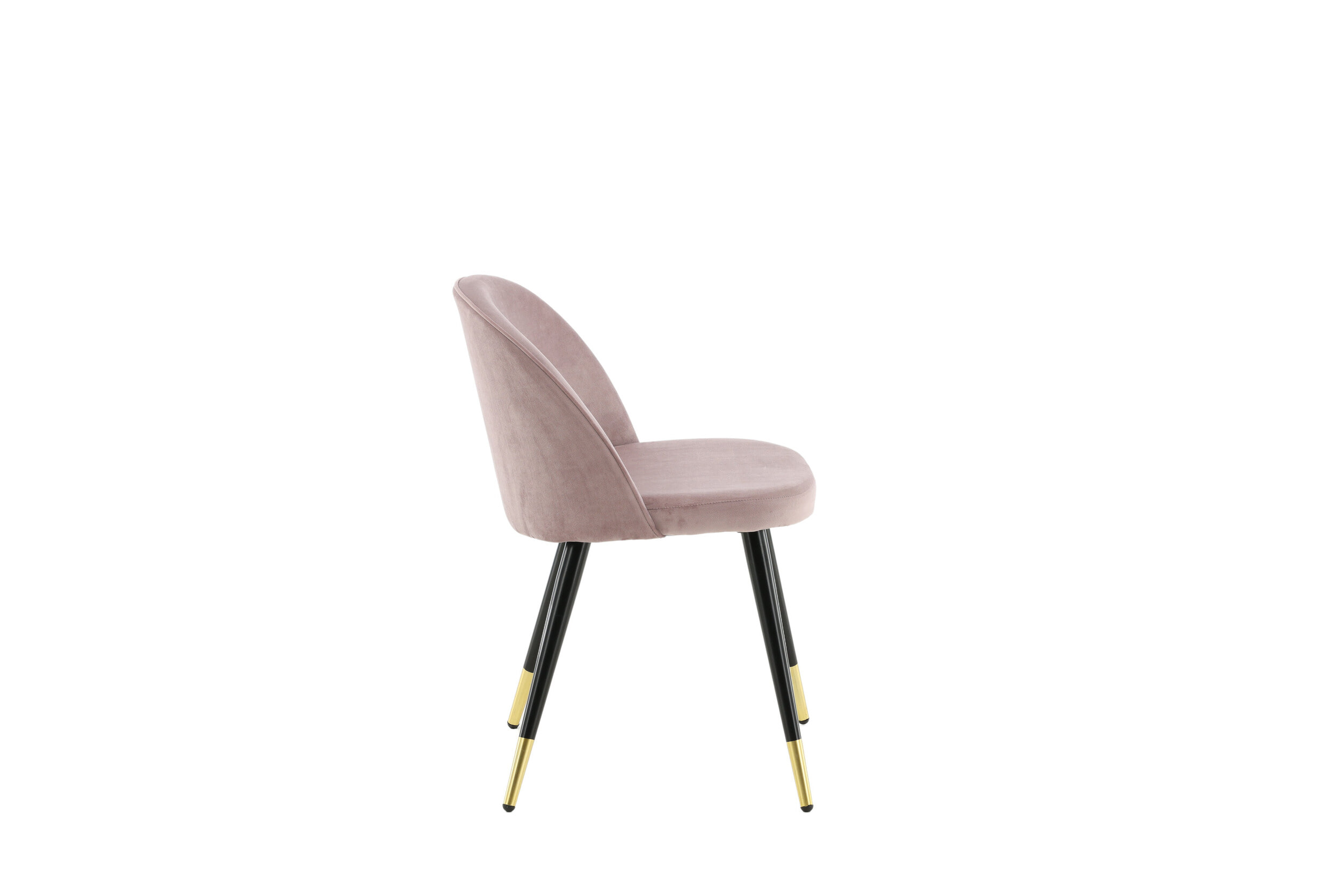 Nohr Eetkamerstoel 'Amon' Velvet, kleur Roze