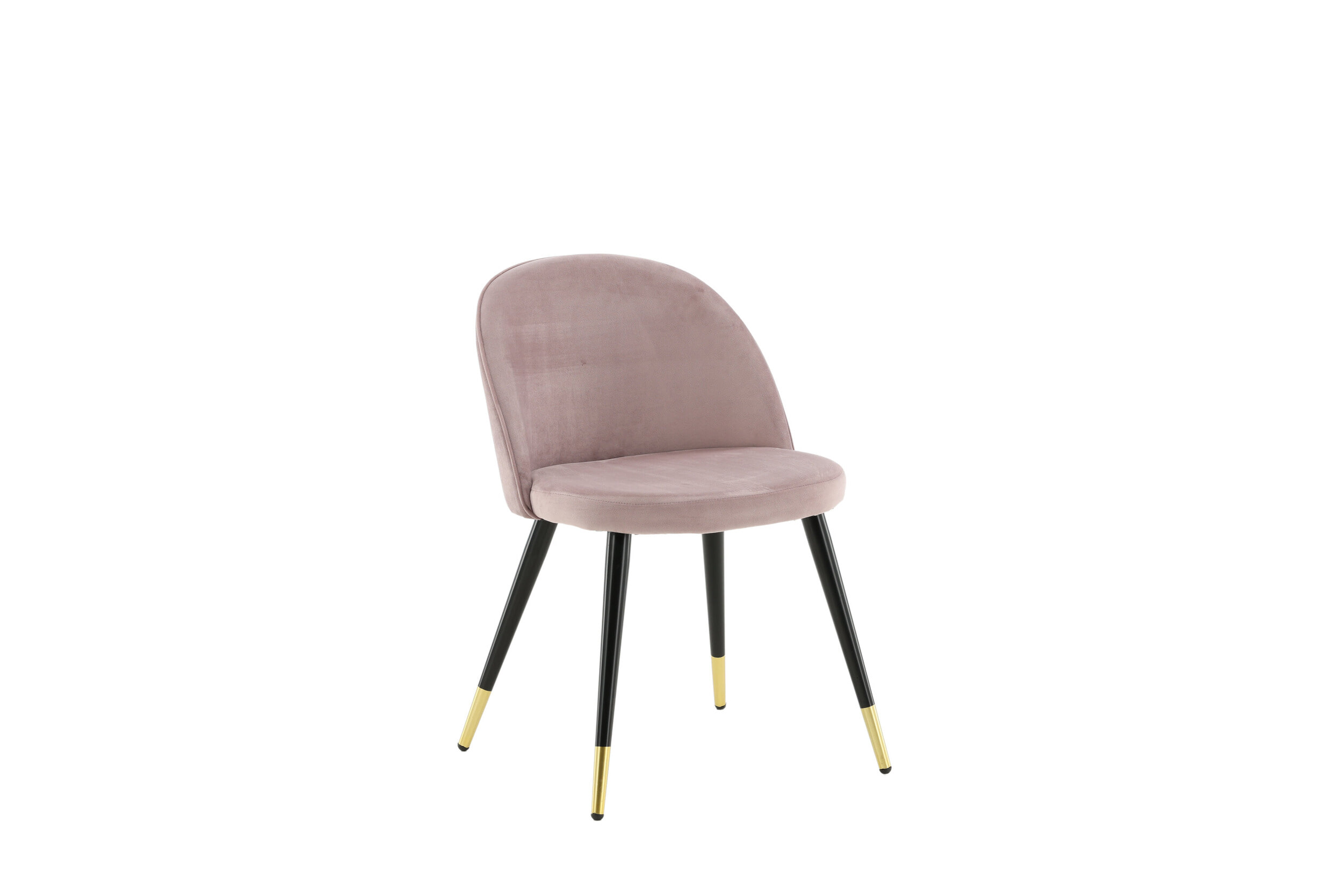Nohr Eetkamerstoel 'Amon' Velvet, kleur Roze