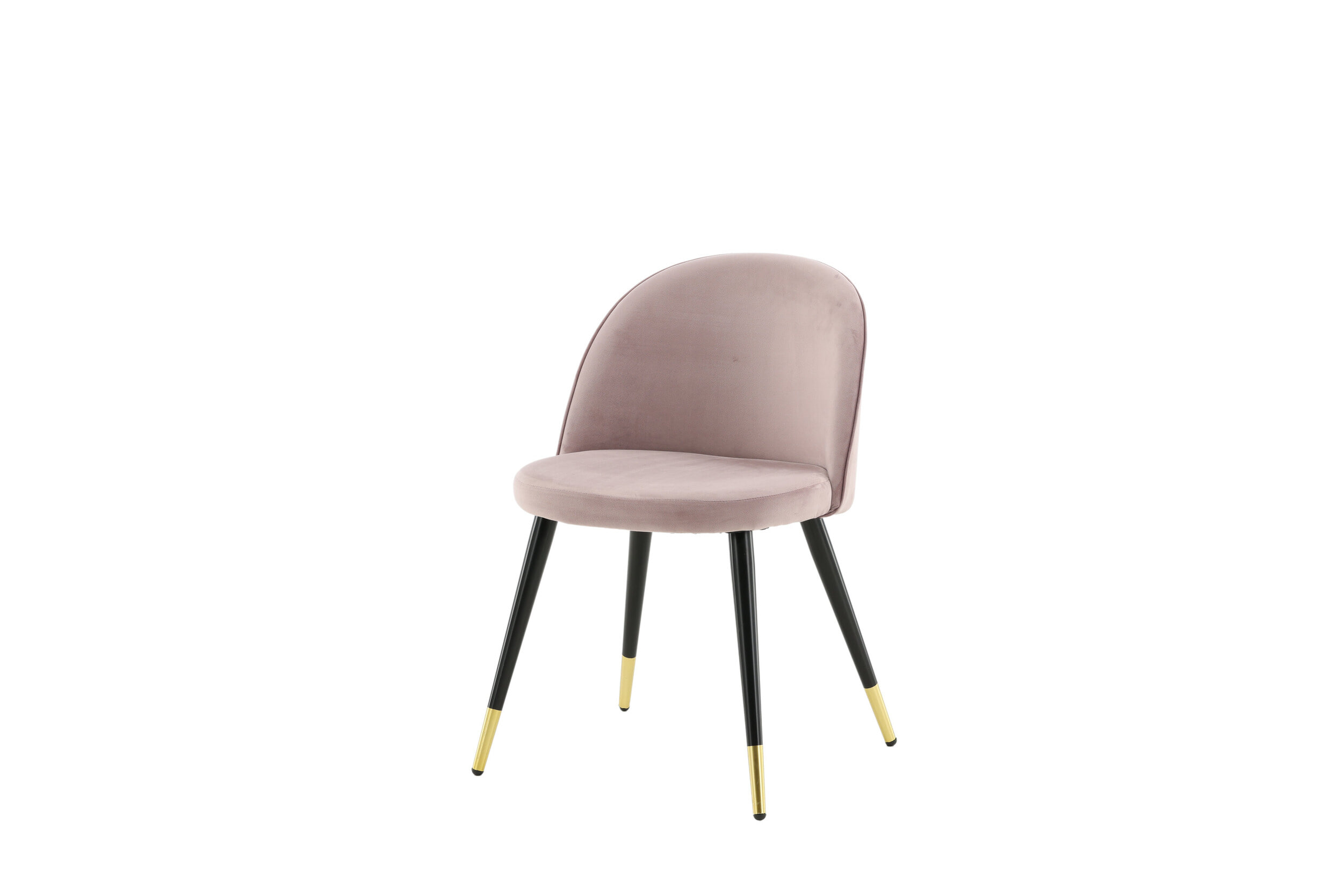 Nohr Eetkamerstoel 'Amon' Velvet, kleur Roze