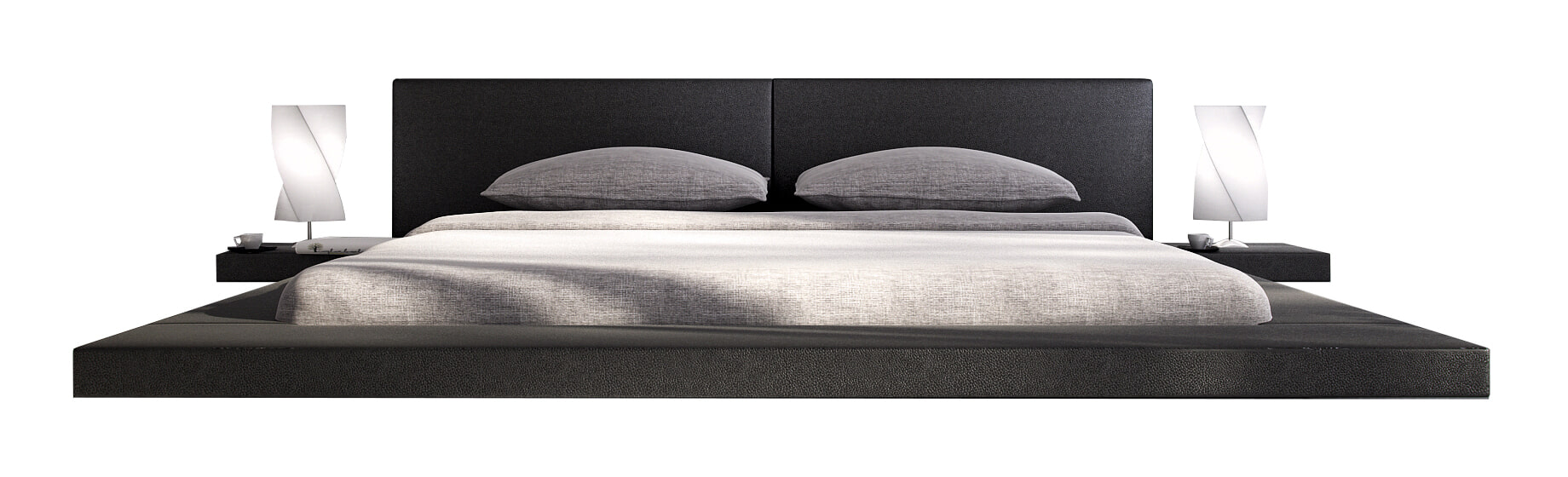 Artistiq Bed 'Renee' 140 x 200cm, kleur Zwart Artistiq Bed 'Renee' 140 x 200cm, kleur Zwart
