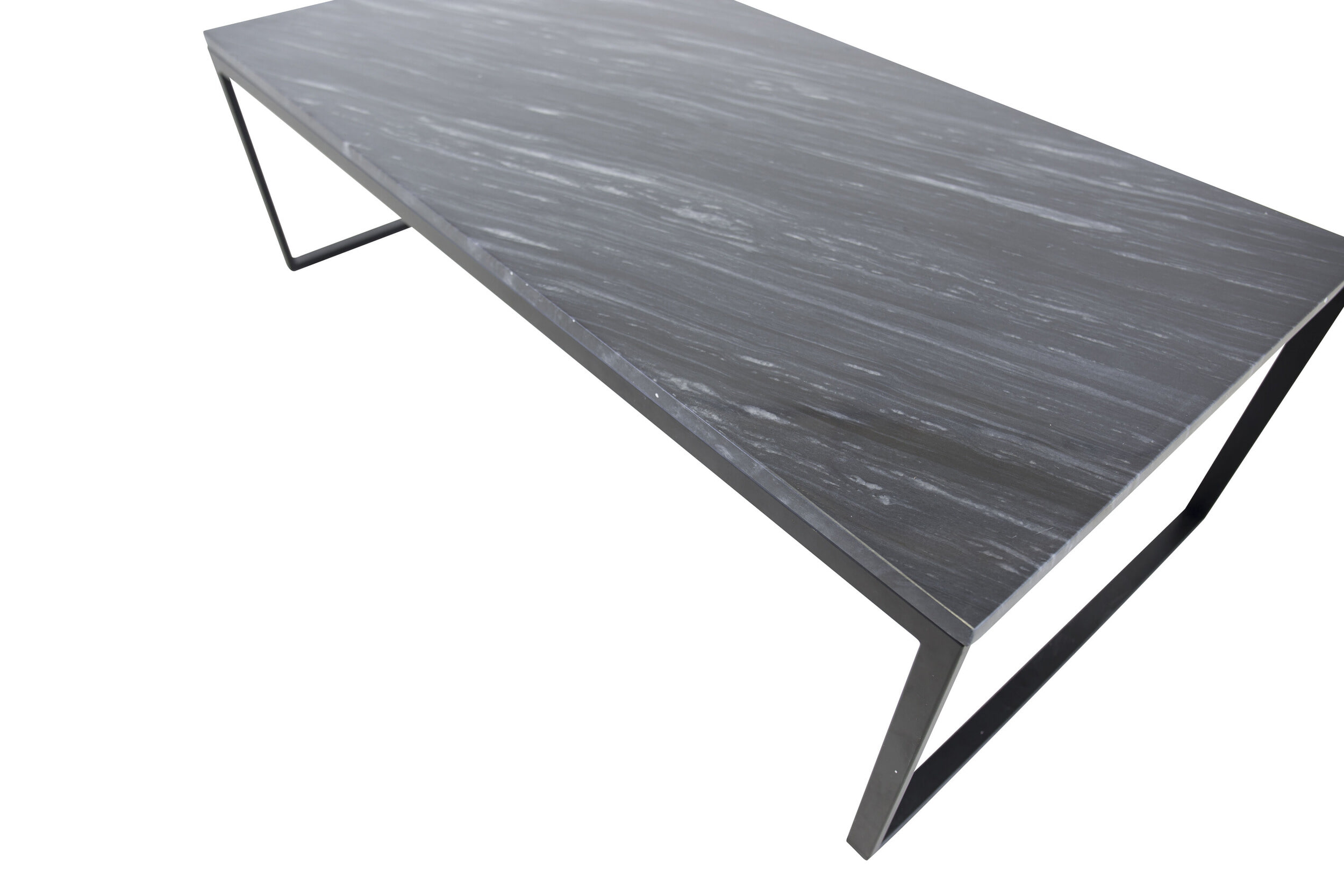 Nohr Salontafel 'Lenton' Marmer, 120 x 60cm, kleur Donkergrijs