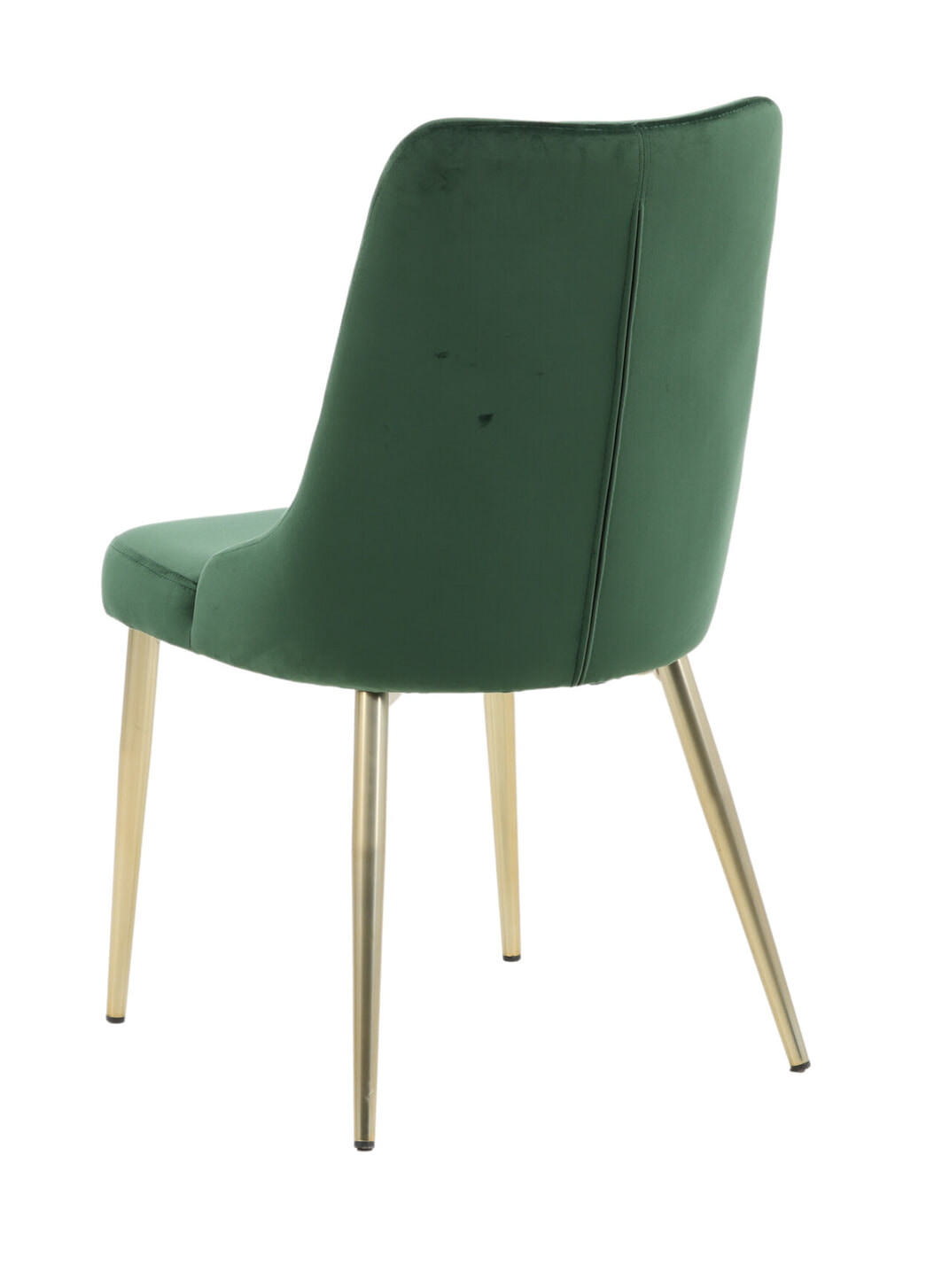 Nohr Eetkamerstoel 'Damar' Velvet, kleur Groen