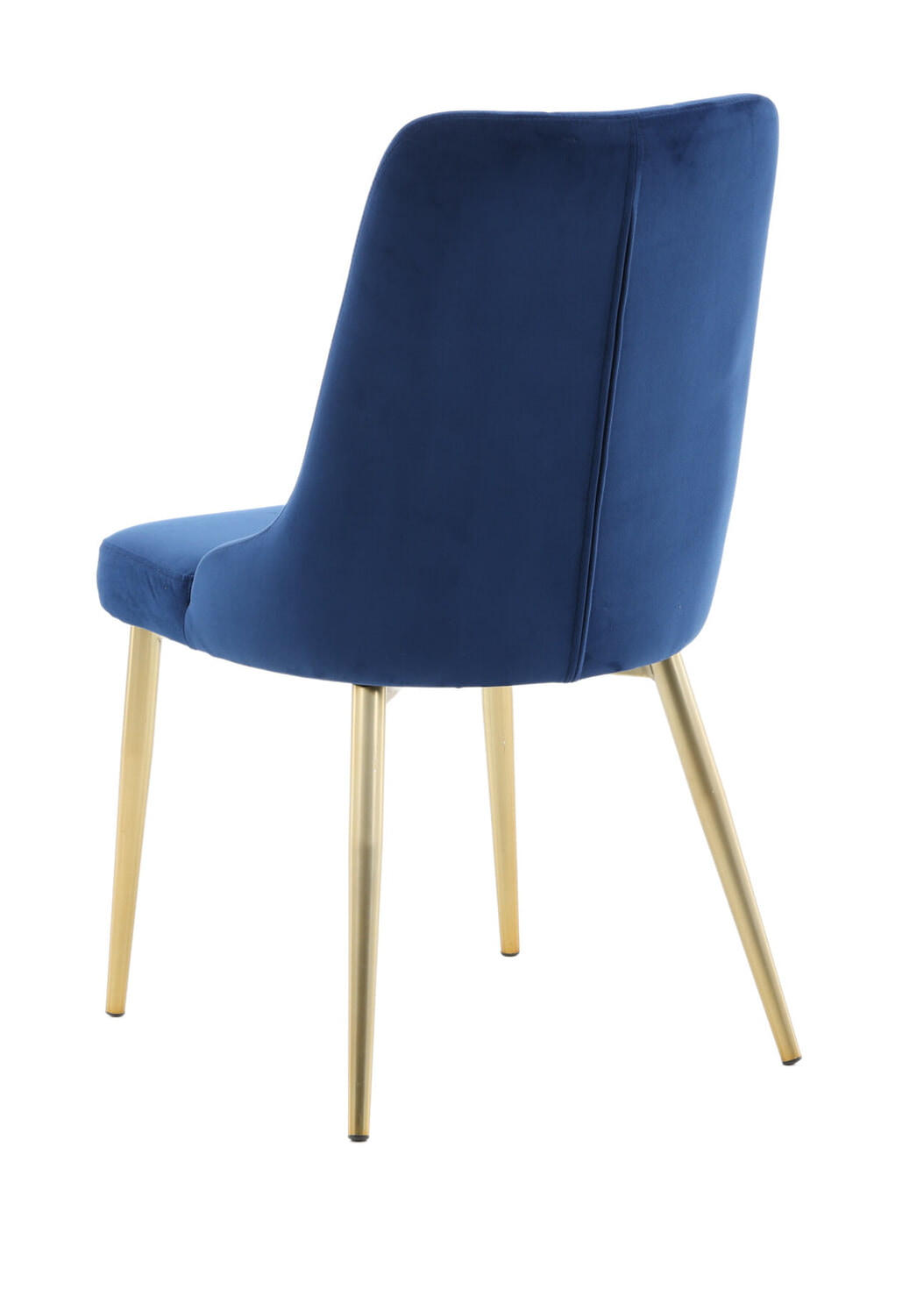 Nohr Eetkamerstoel 'Damar' Velvet, kleur Blauw