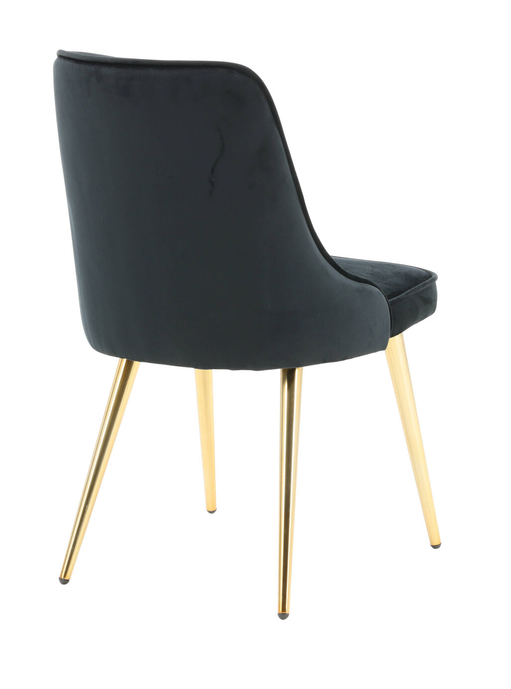 Nohr Eetkamerstoel 'Damar' Velvet, kleur Zwart