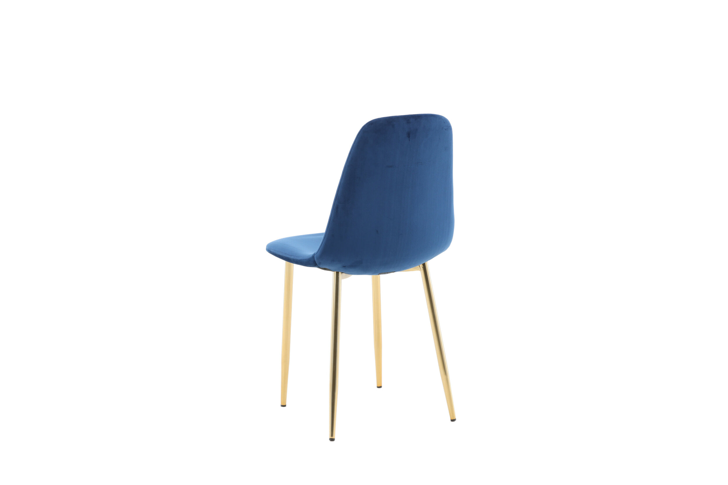 Nohr Eetkamerstoel 'Austina' Velvet, kleur Blauw