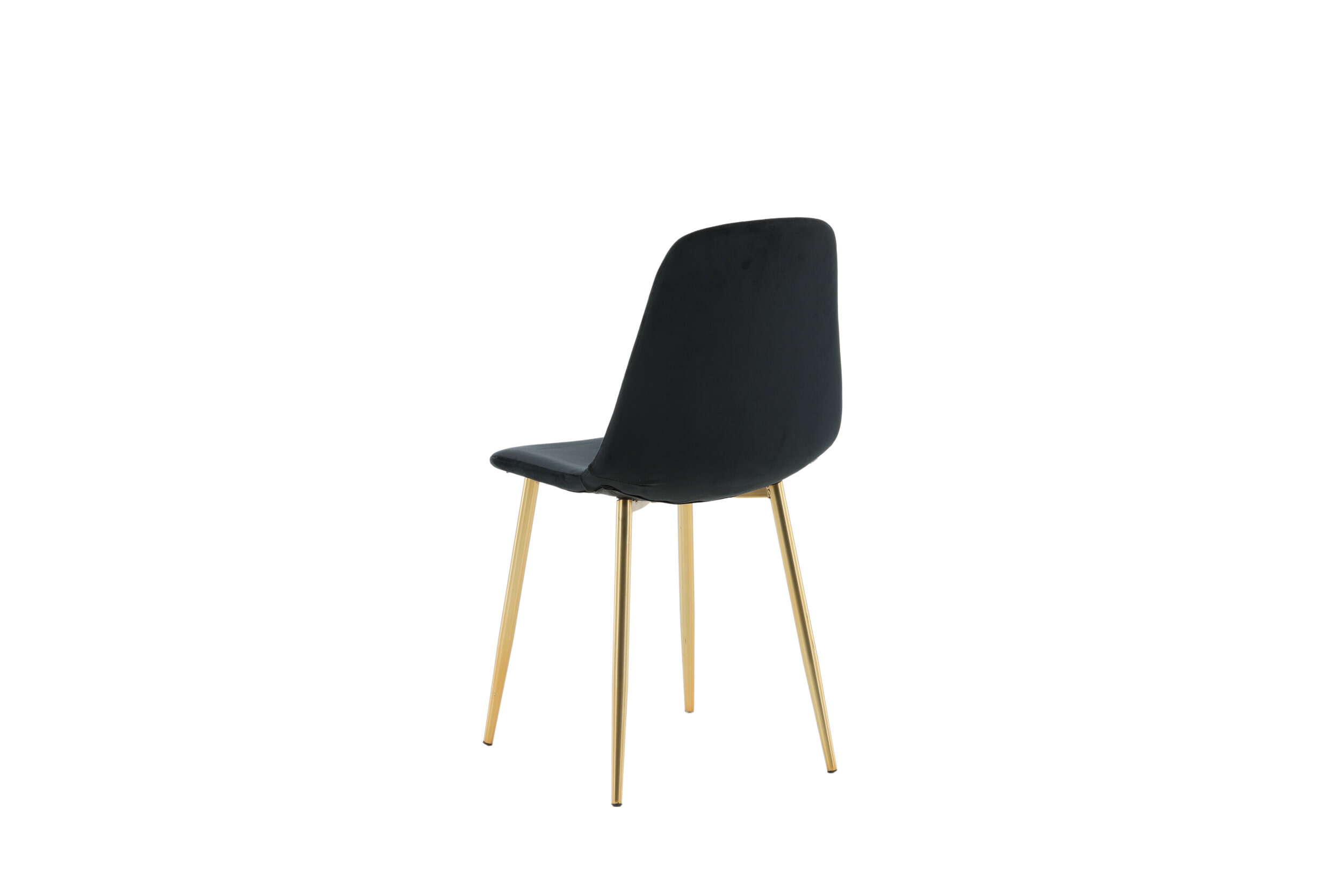 Nohr Eetkamerstoel 'Austina' Velvet, kleur Zwart