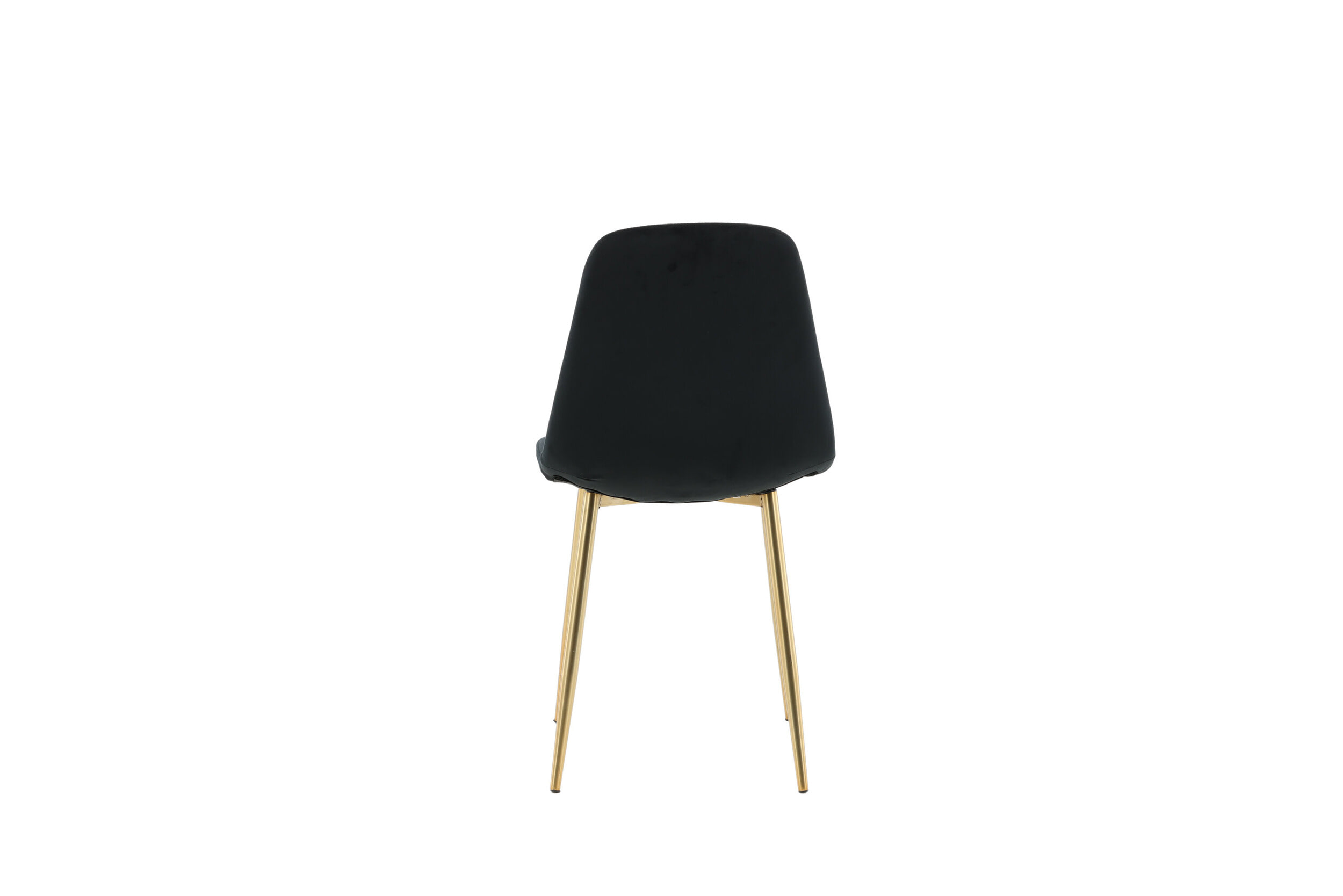 Nohr Eetkamerstoel 'Austina' Velvet, kleur Zwart