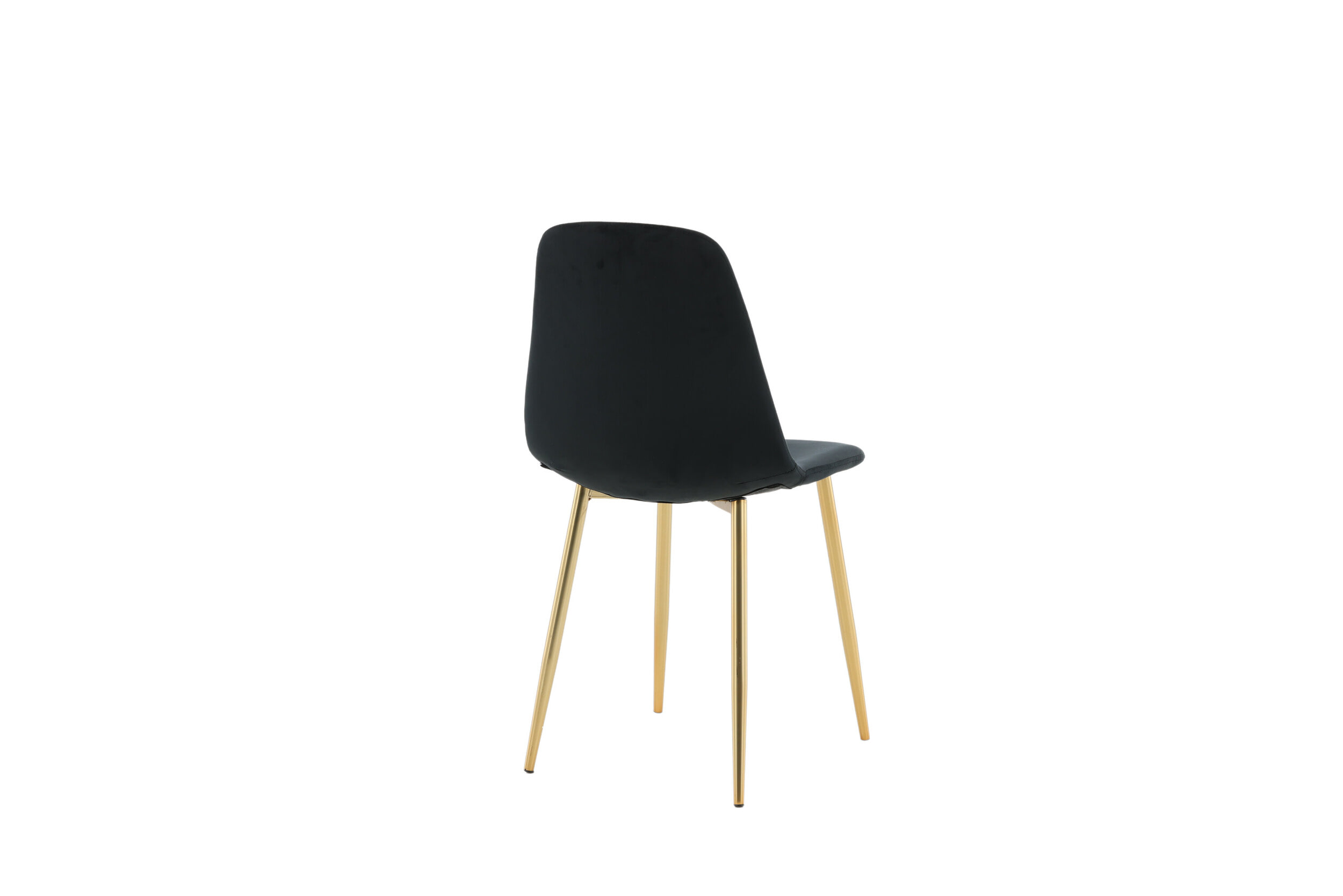 Nohr Eetkamerstoel 'Austina' Velvet, kleur Zwart