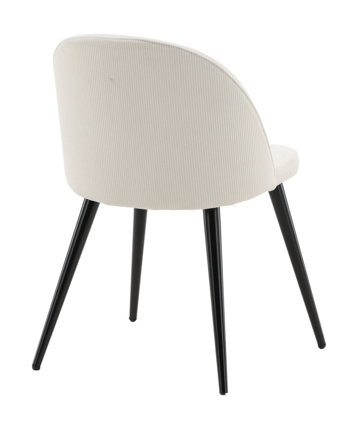 Nohr Eetkamerstoel 'Amon' Rib, kleur Crème