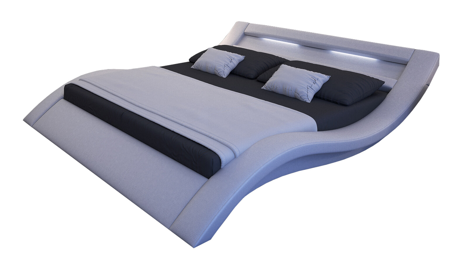 Artistiq Bed 'Gig' 140 x 200cm, kleur Wit Artistiq Bed 'Gig' 140 x 200cm, kleur Wit