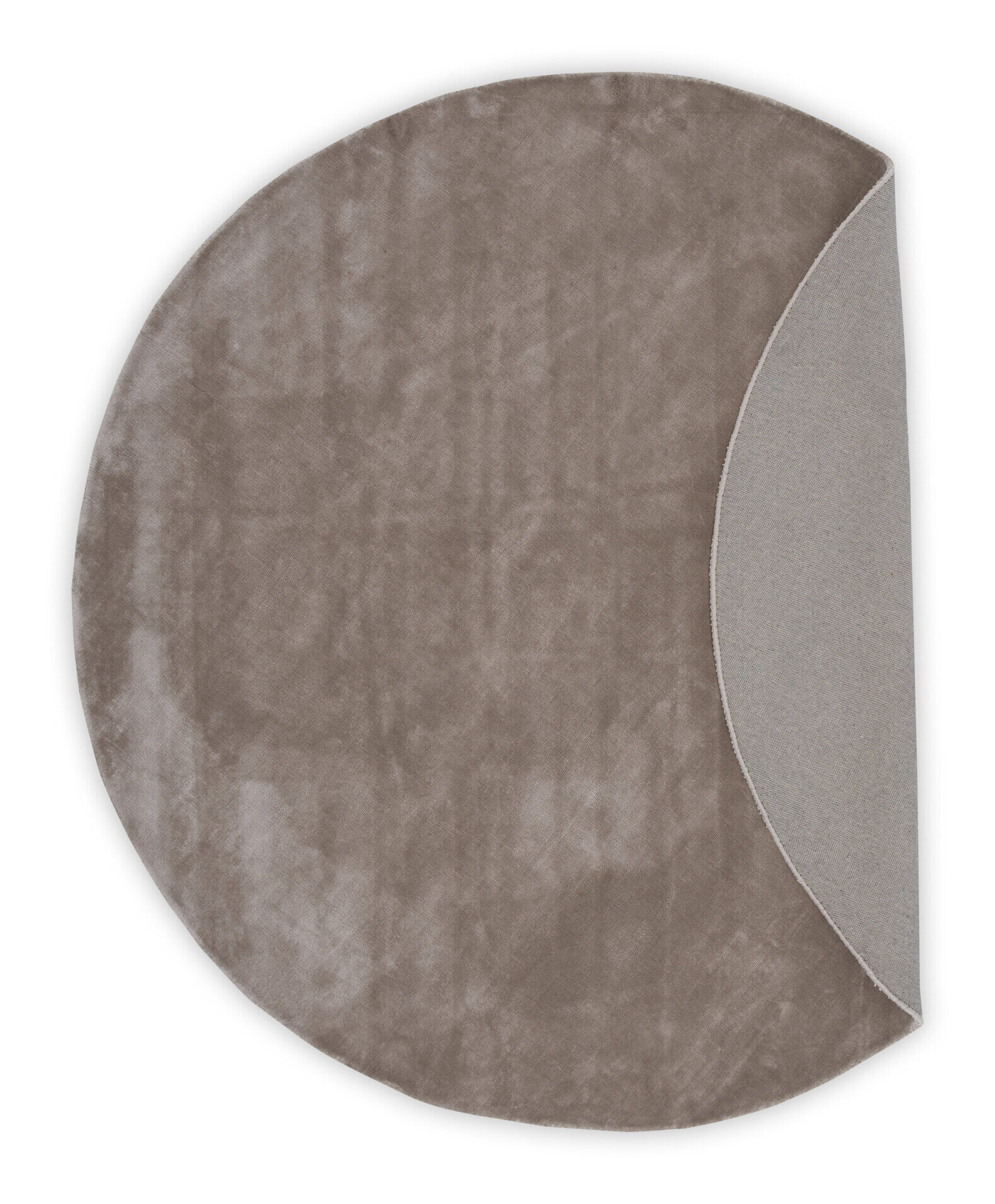 Nohr Rond Vloerkleed 'Cherelle' 200cm, kleur Beige