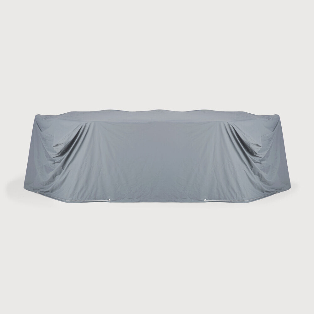 Ethnicraft Regenhoes Raincover t.b.v. Tuintafel 162cm en 6 stoelen - Grijs