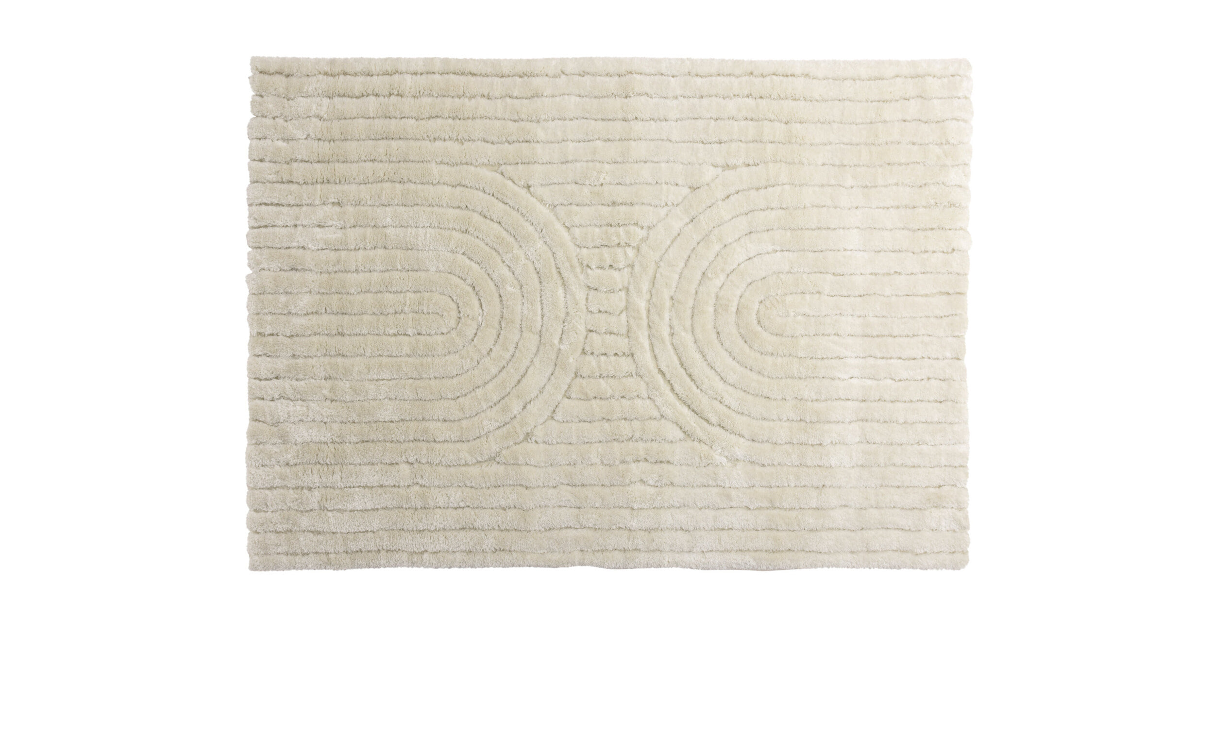 Nohr Vloerkleed 'Larie' 160 x 230cm, kleur Off White