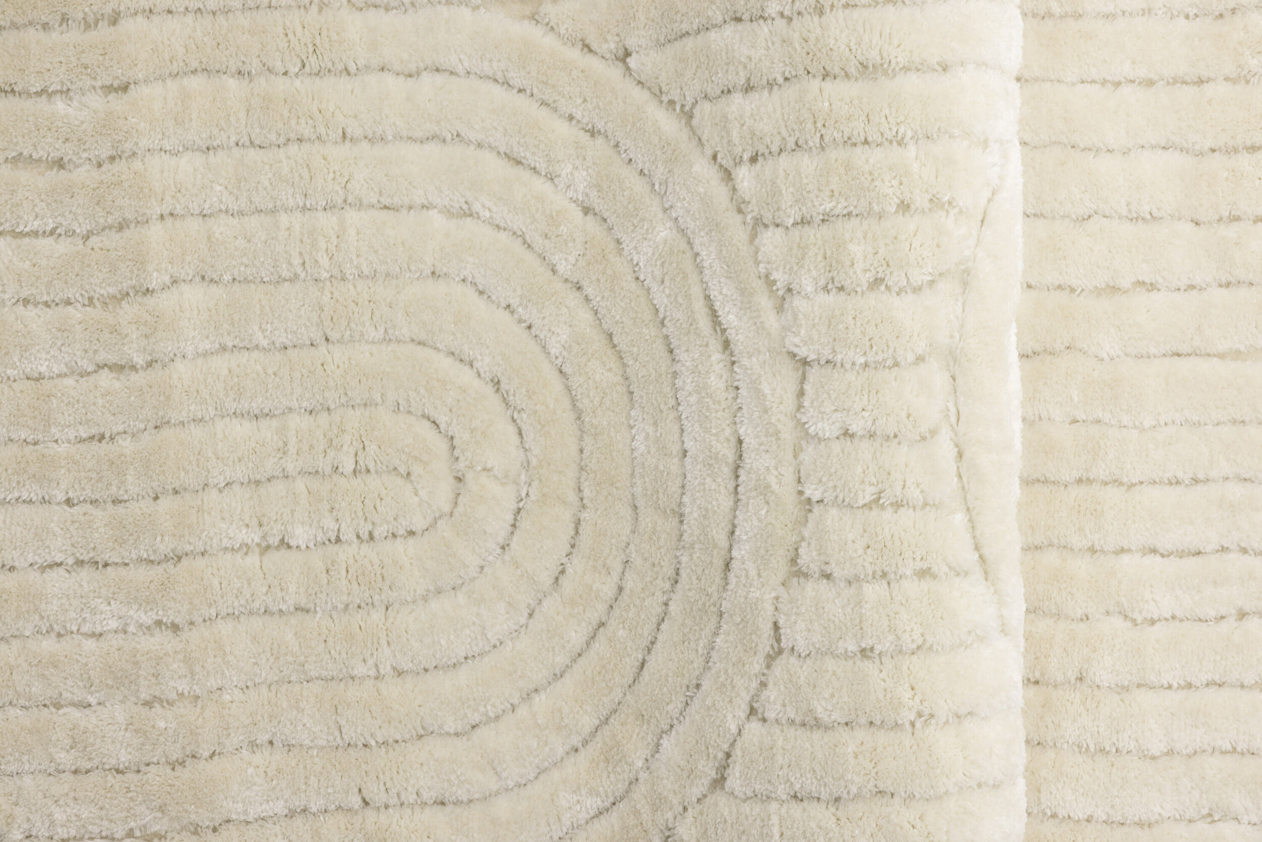 Nohr Vloerkleed 'Larie' 160 x 230cm, kleur Off White