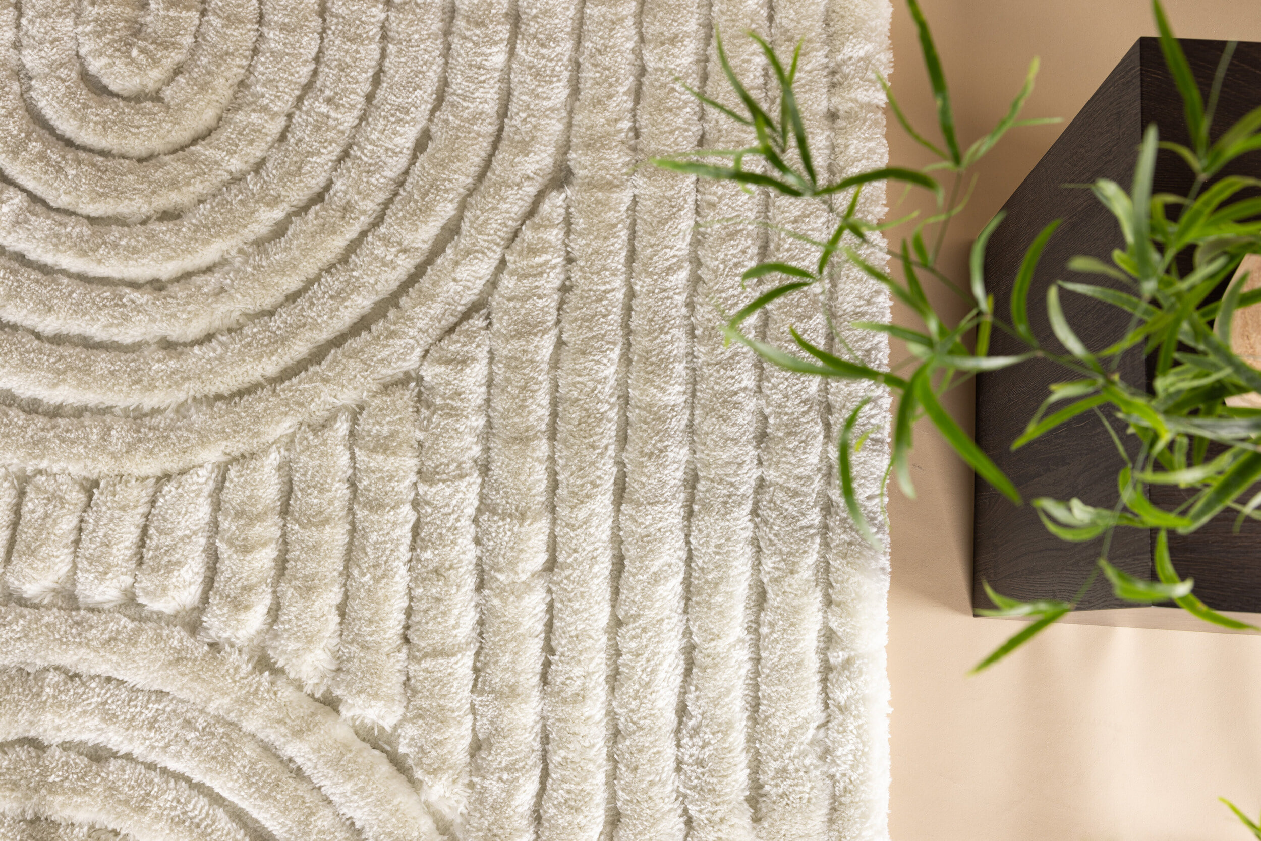 Nohr Vloerkleed 'Larie' 160 x 230cm, kleur Off White