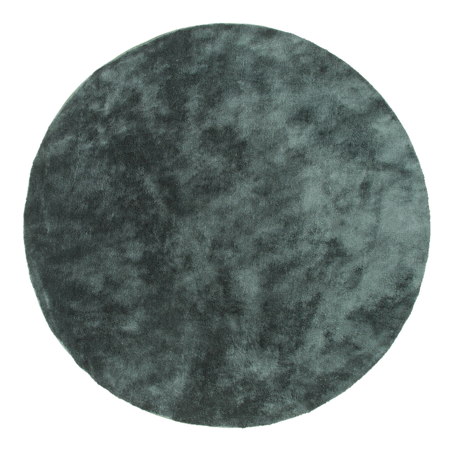 Nohr Rond Vloerkleed 'Les' 200cm, kleur Groen