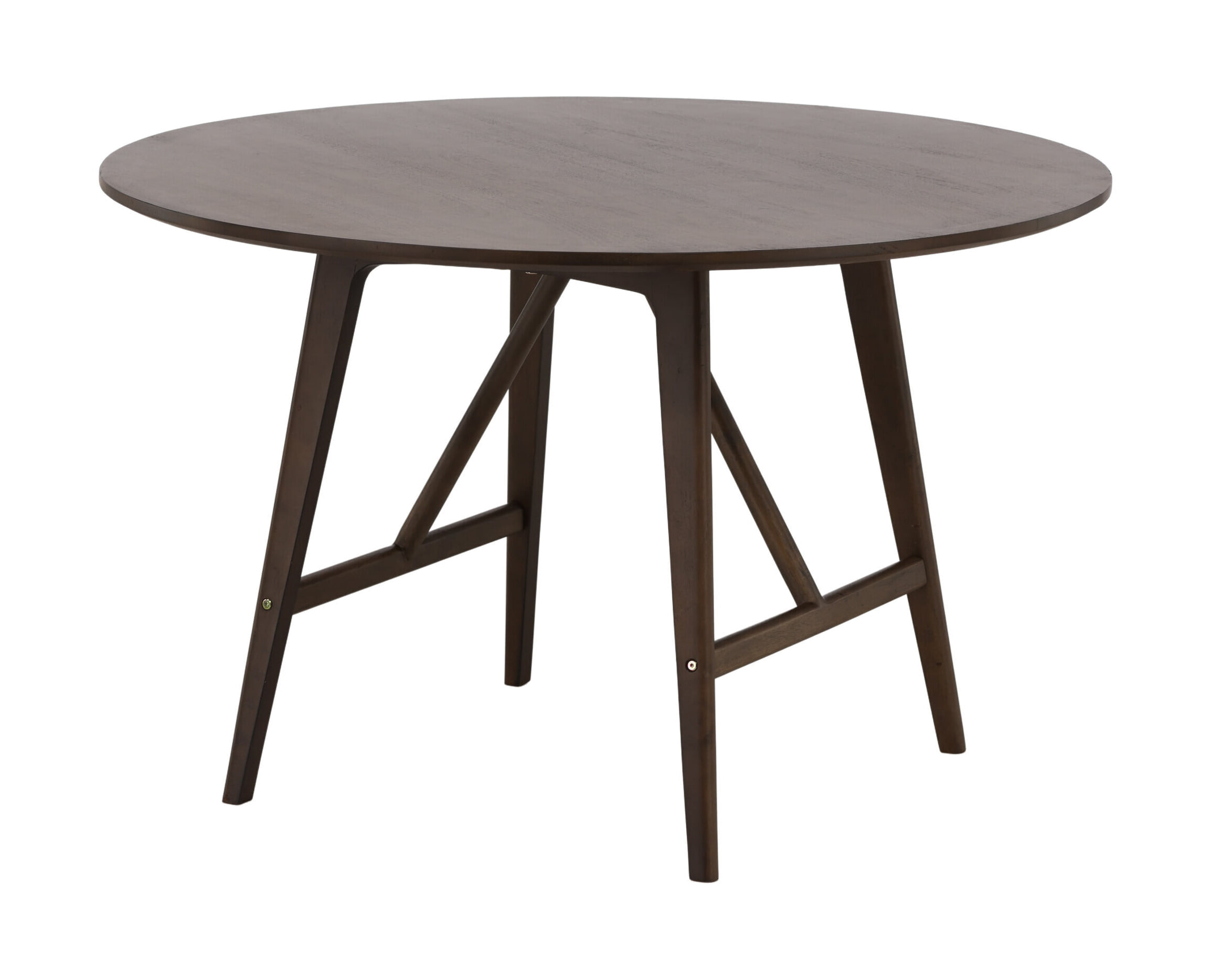 Nohr Ronde Eettafel 'Yolando' Rubberhout, 100cm