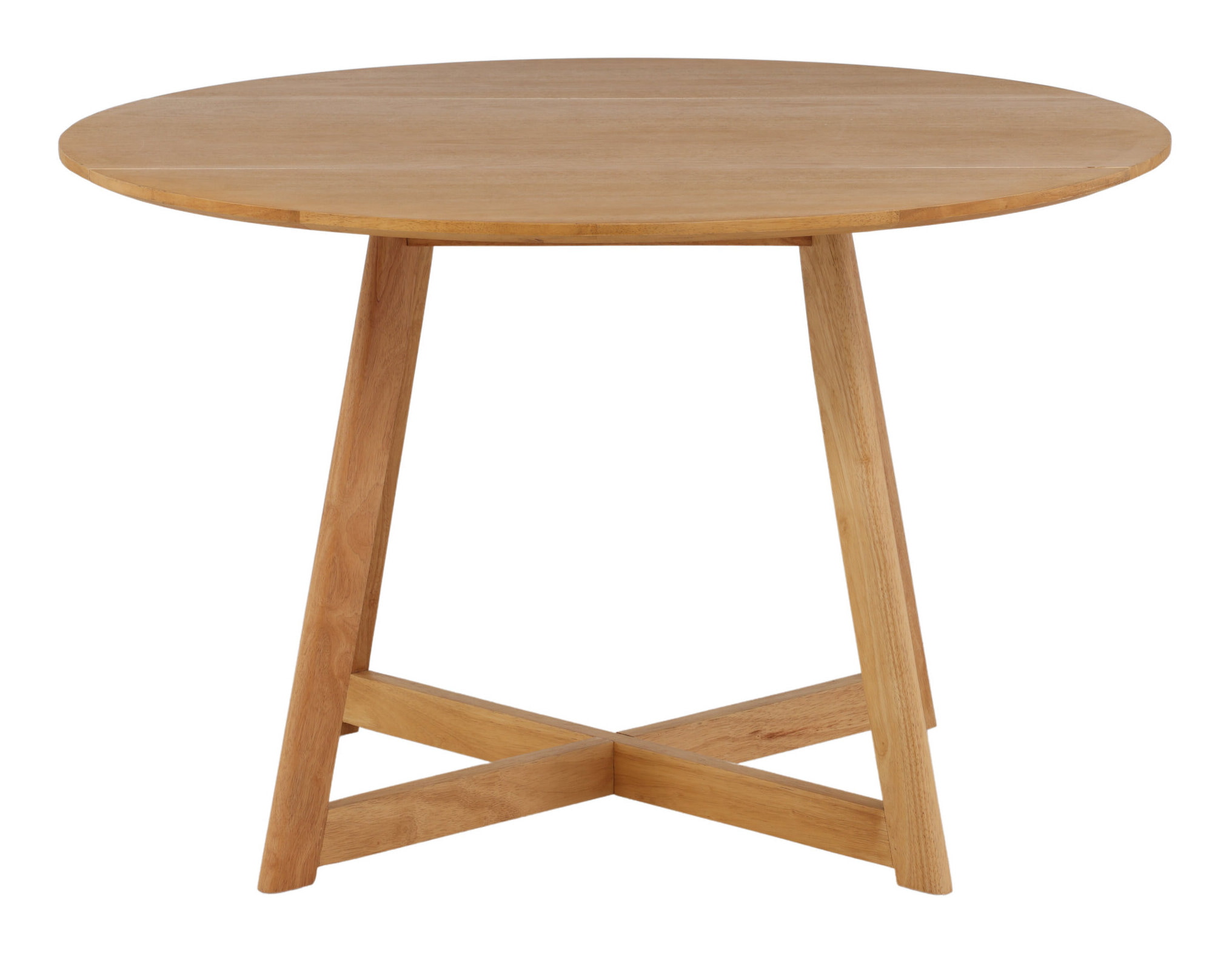 Nohr Ronde Inklapbare Eettafel 'Alece' Rubberhout, 120cm