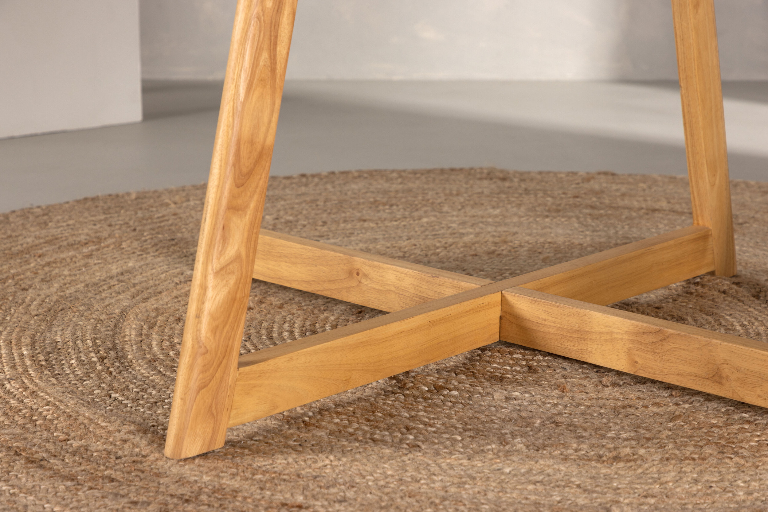 Nohr Ronde Inklapbare Eettafel 'Alece' Rubberhout, 120cm