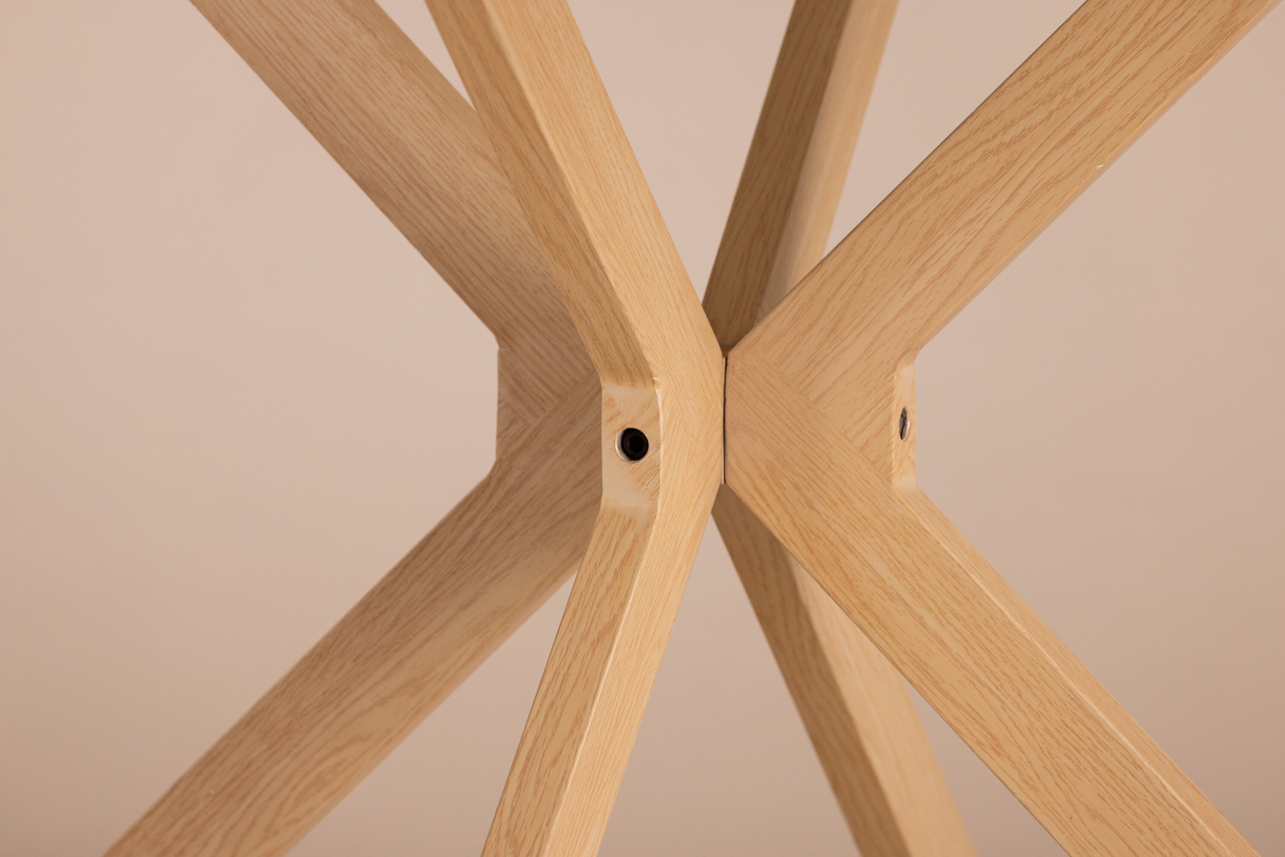 Nohr Ronde Eettafel 'Chenell' Marmerlook, 120cm, kleur grijs