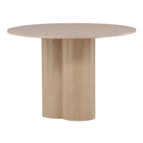 Nohr Ronde Eettafel 'Anh' 110cm, kleur Whitewash
