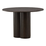 Nohr Ronde Eettafel 'Anh' 110cm, kleur Mokka