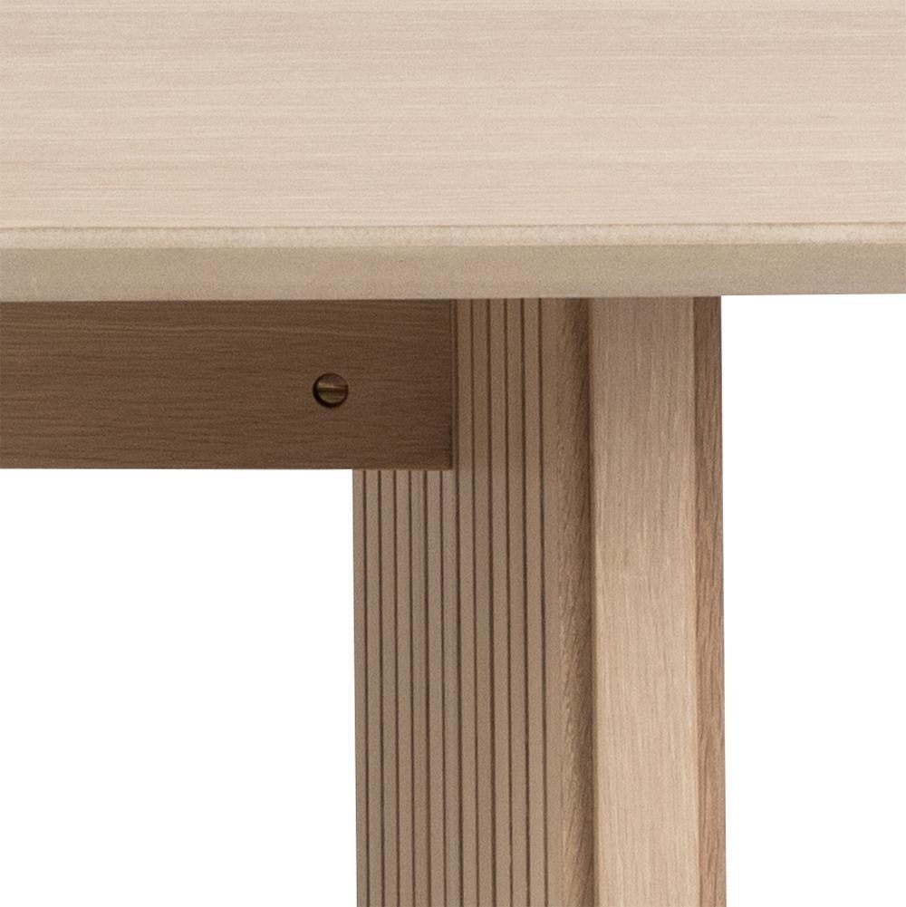 Sohome Eettafel 'Olaf' Eiken, 220 x 105cm, kleur Whitewash