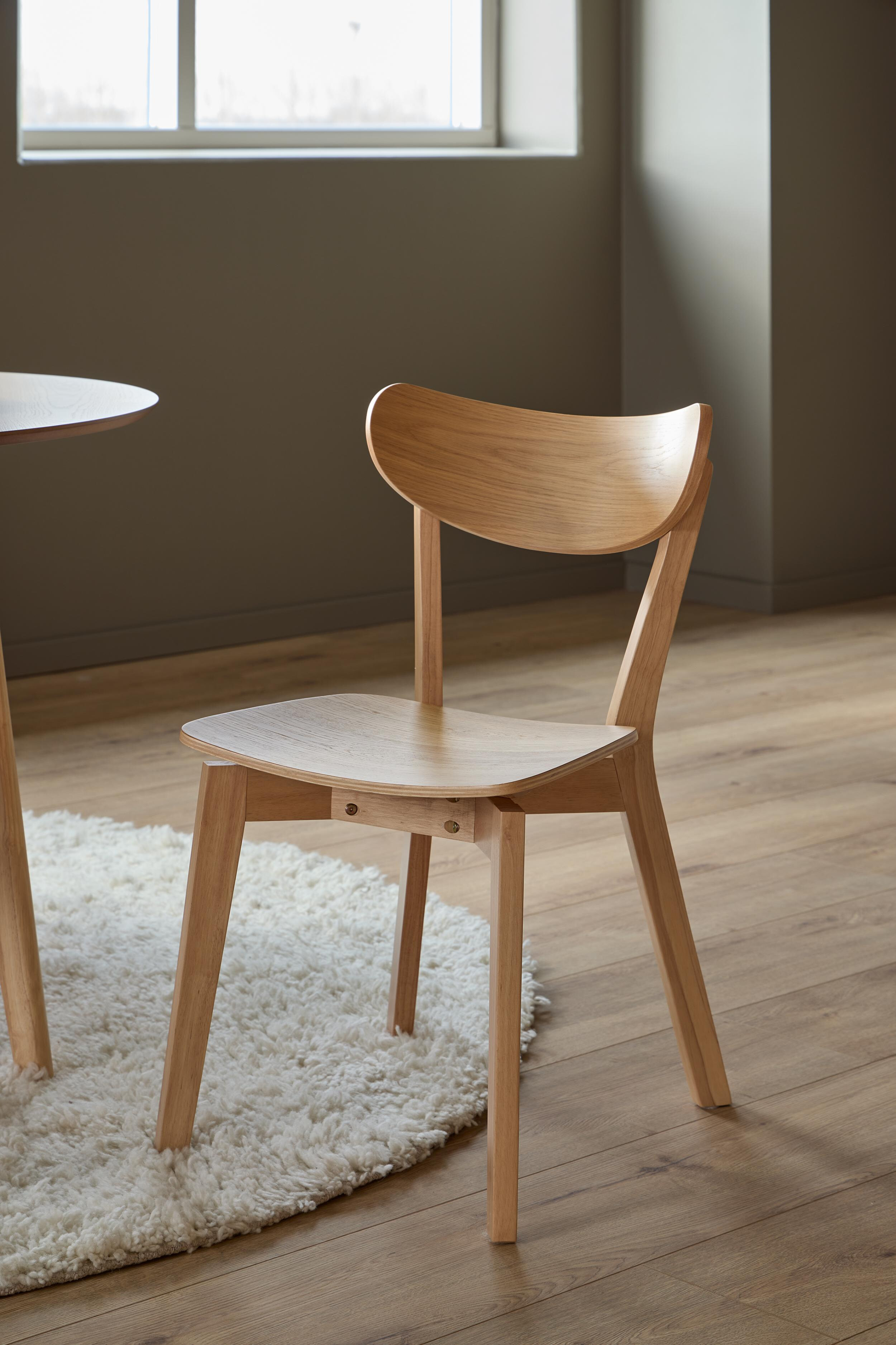Bendt Houten Eetkamerstoel 'Torkil' kleur Eiken