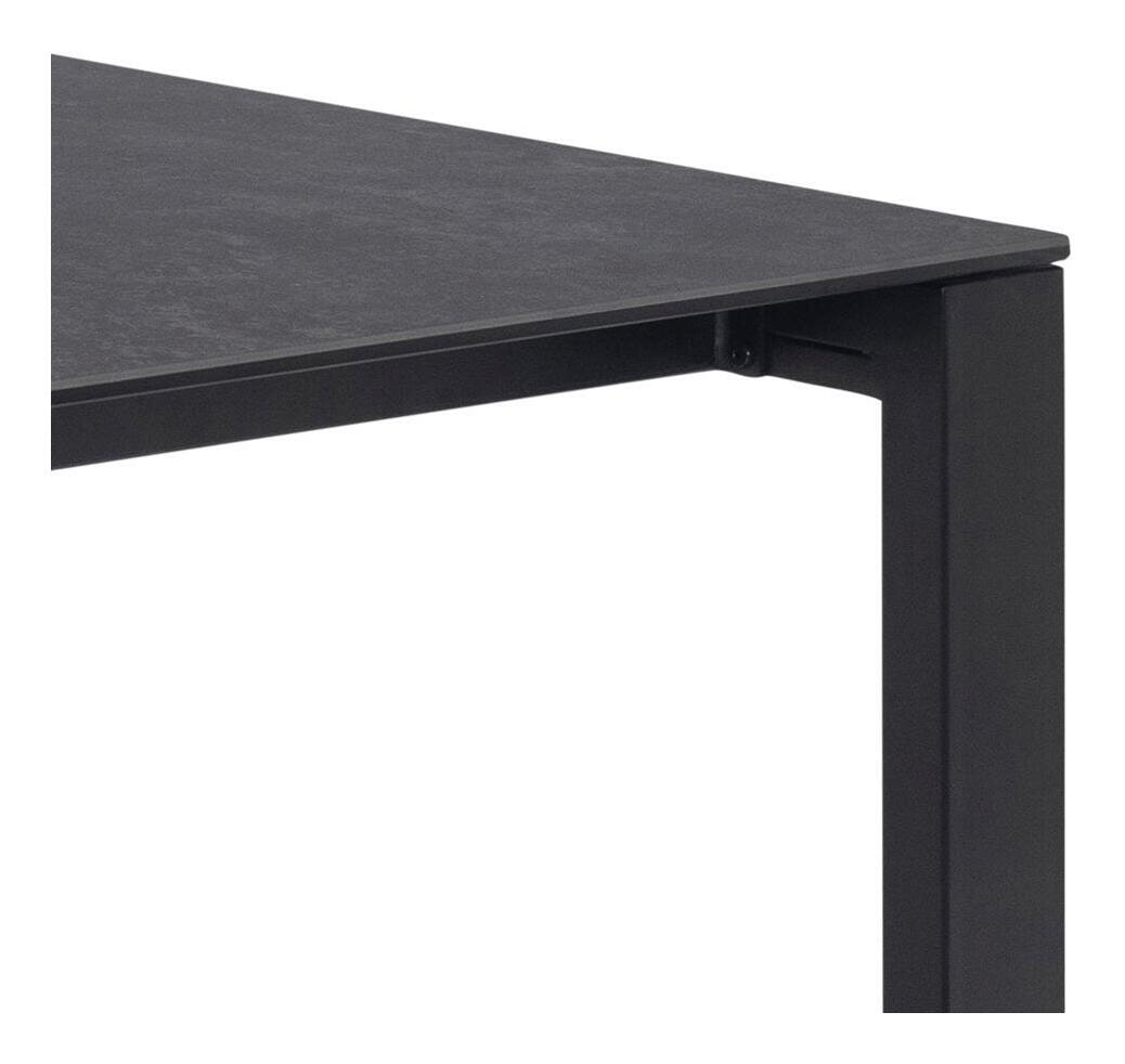 Bendt Eettafel 'Latandra' Keramiek, 200 x 90cm, kleur Zwart
